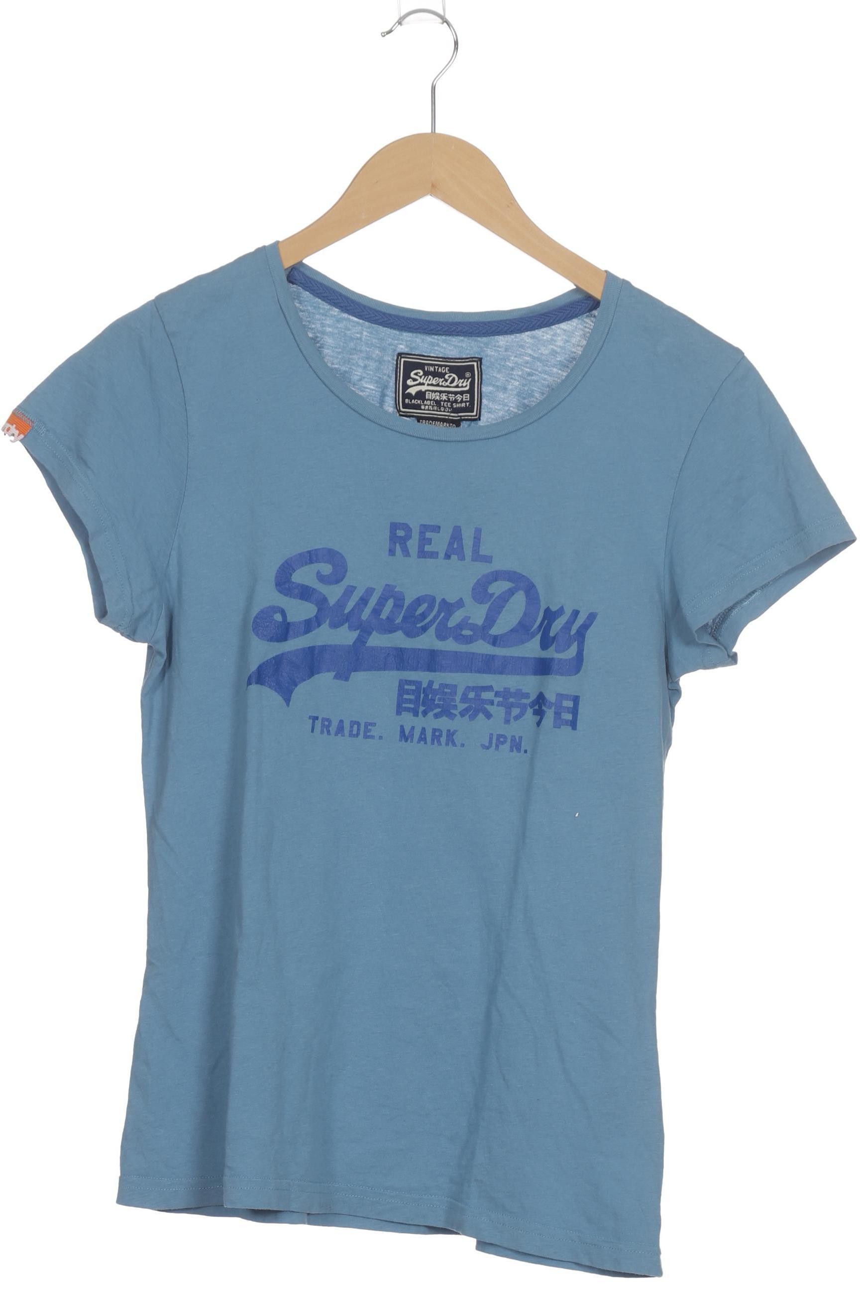 

Superdry Damen T-Shirt, blau, Gr.