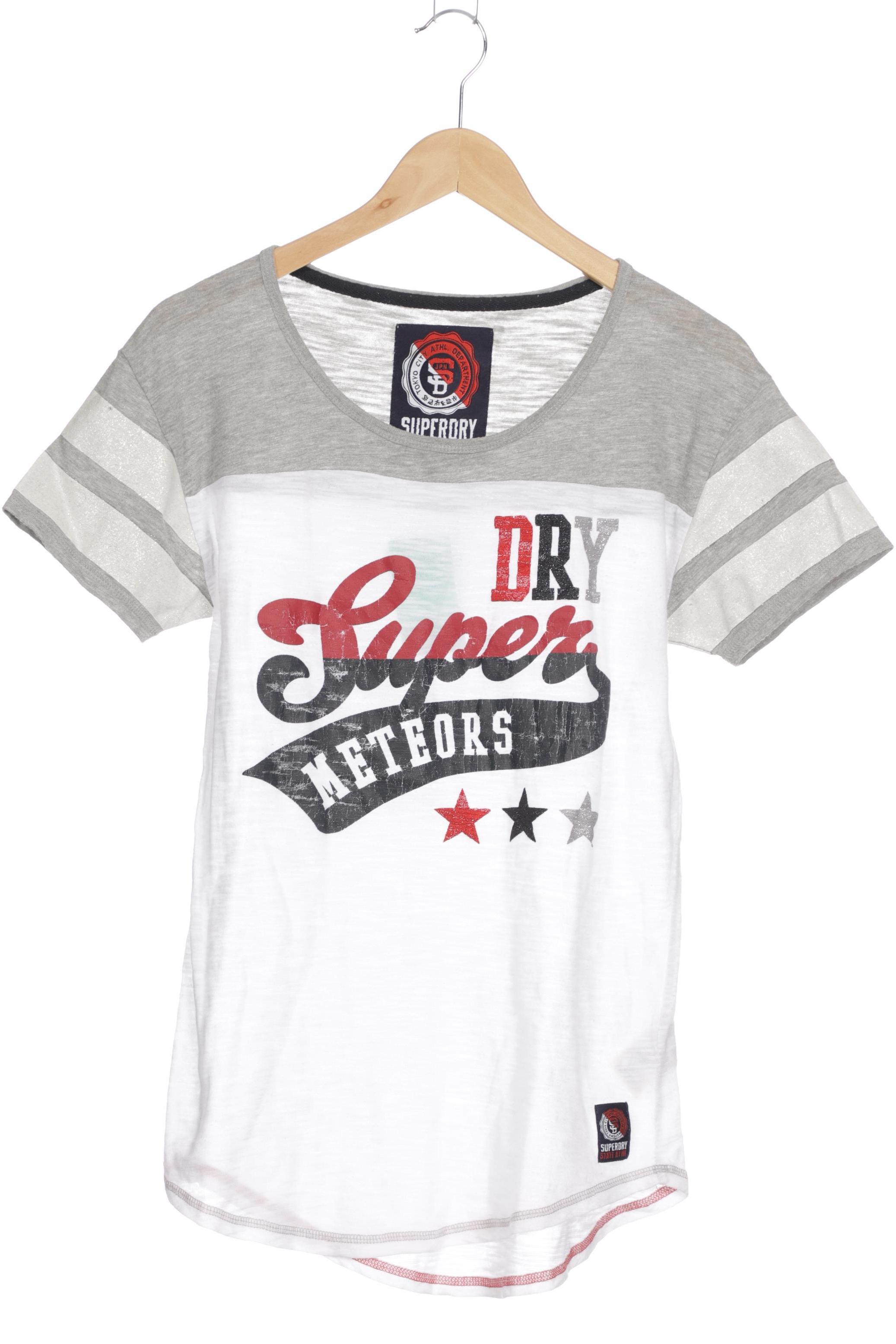 

Superdry Damen T-Shirt, grau, Gr.