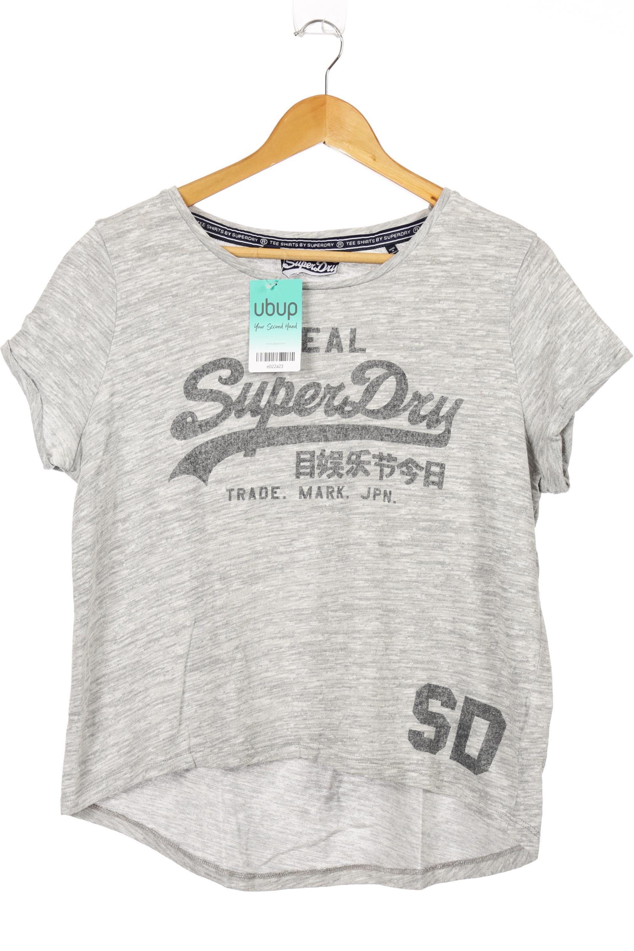 

Superdry Damen T-Shirt, grau, Gr.
