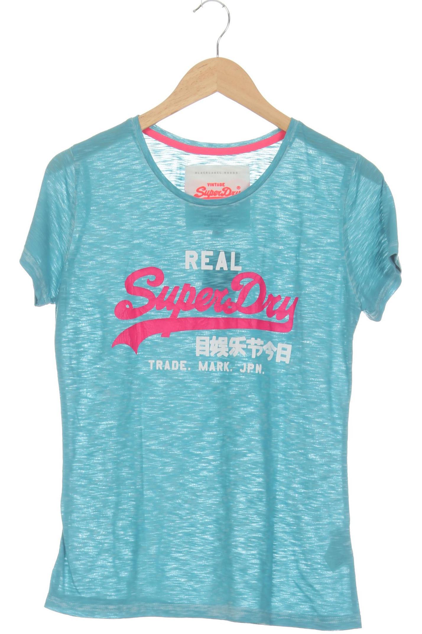 

Superdry Damen T-Shirt, türkis, Gr.