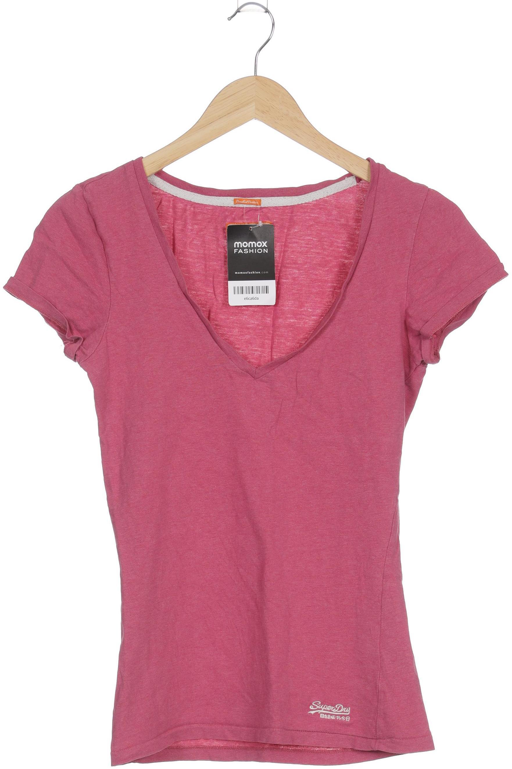 

Superdry Damen T-Shirt, pink, Gr.