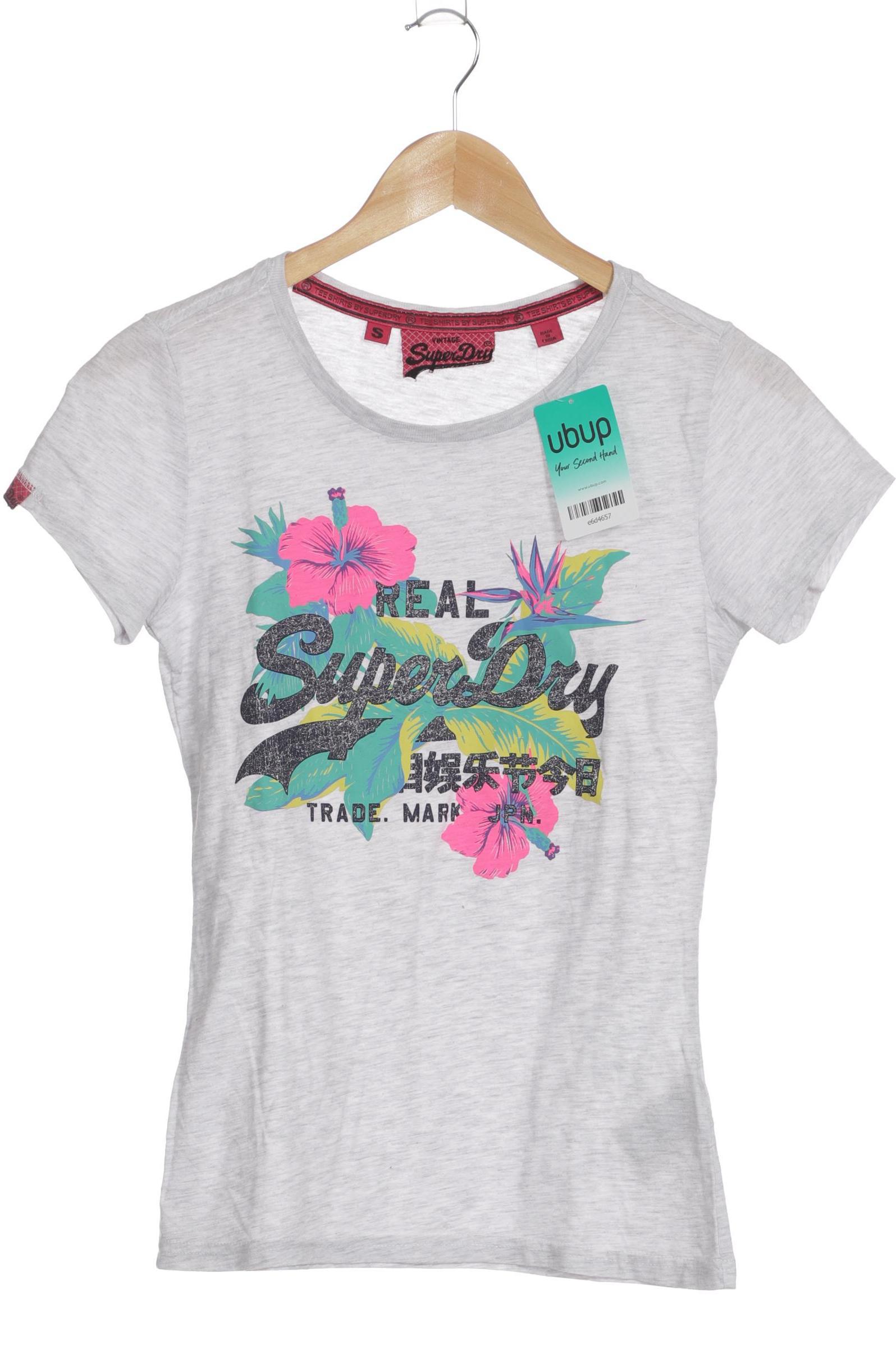 

Superdry Damen T-Shirt, grau, Gr.