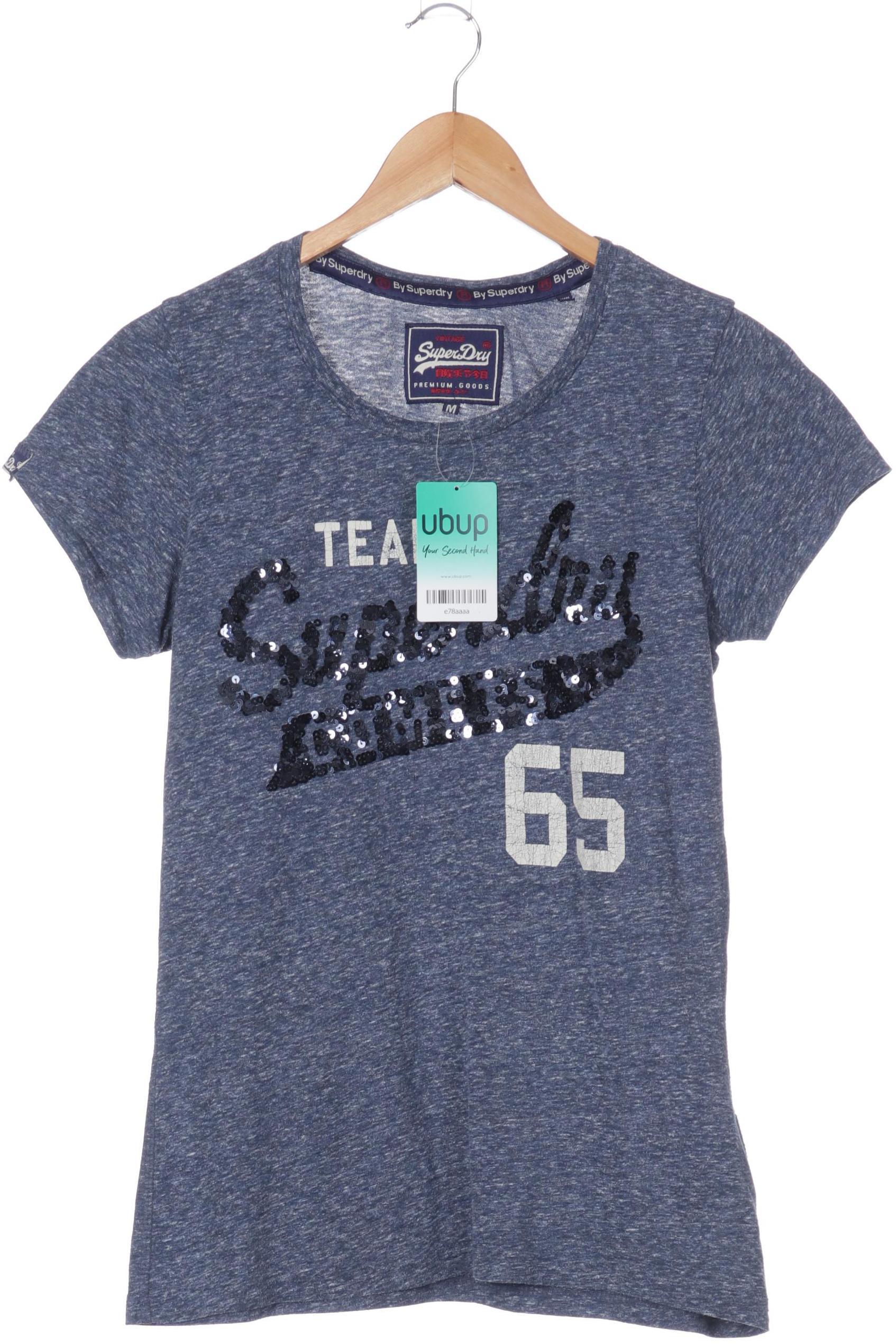 

Superdry Damen T-Shirt, blau, Gr.
