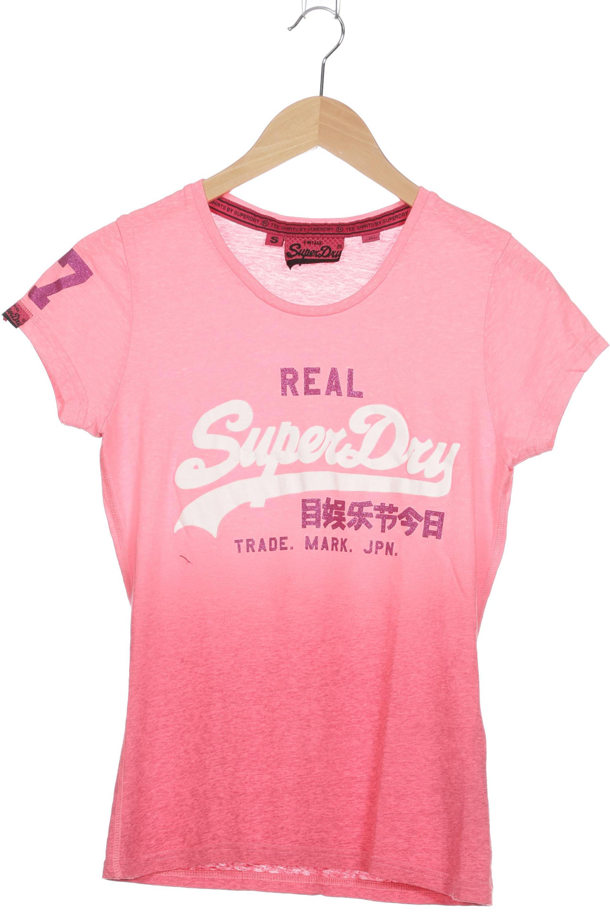 

Superdry Damen T-Shirt, pink, Gr.