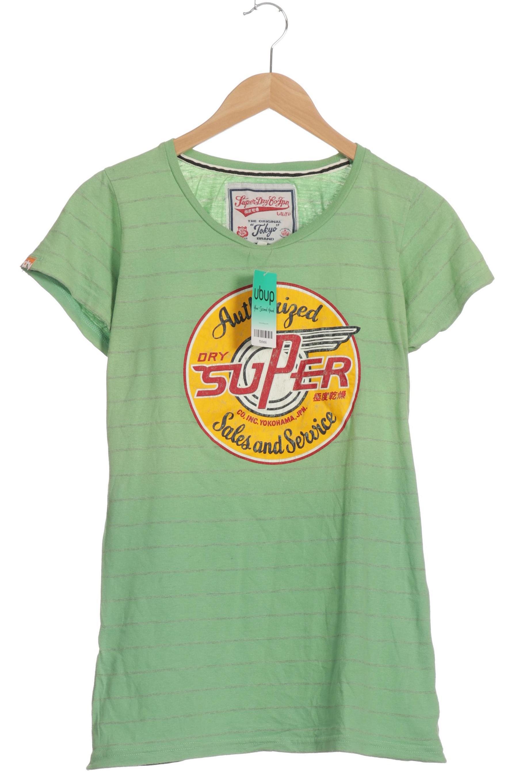 

Superdry Damen T-Shirt, grün, Gr.