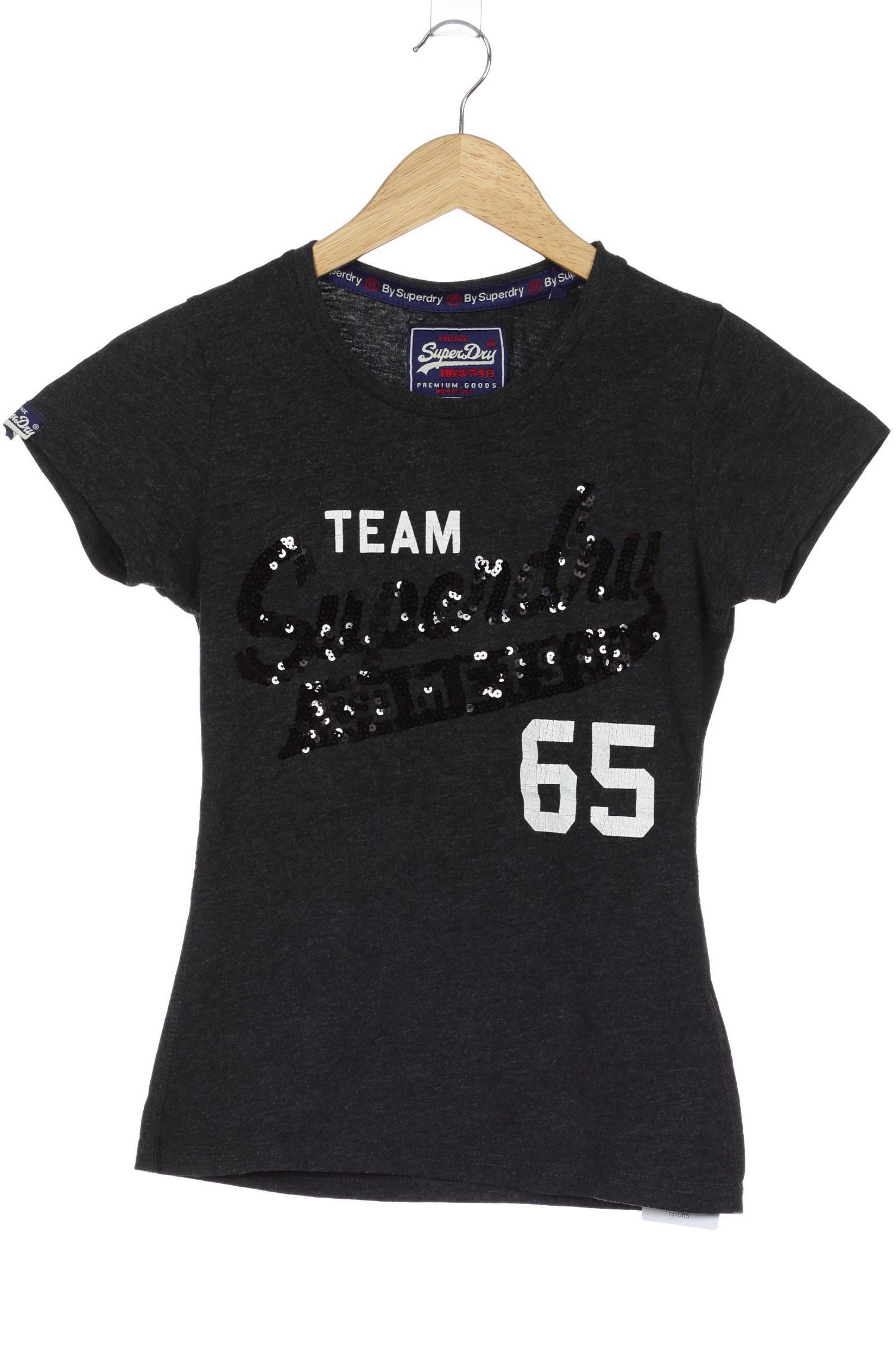 

Superdry Damen T-Shirt, grau, Gr.
