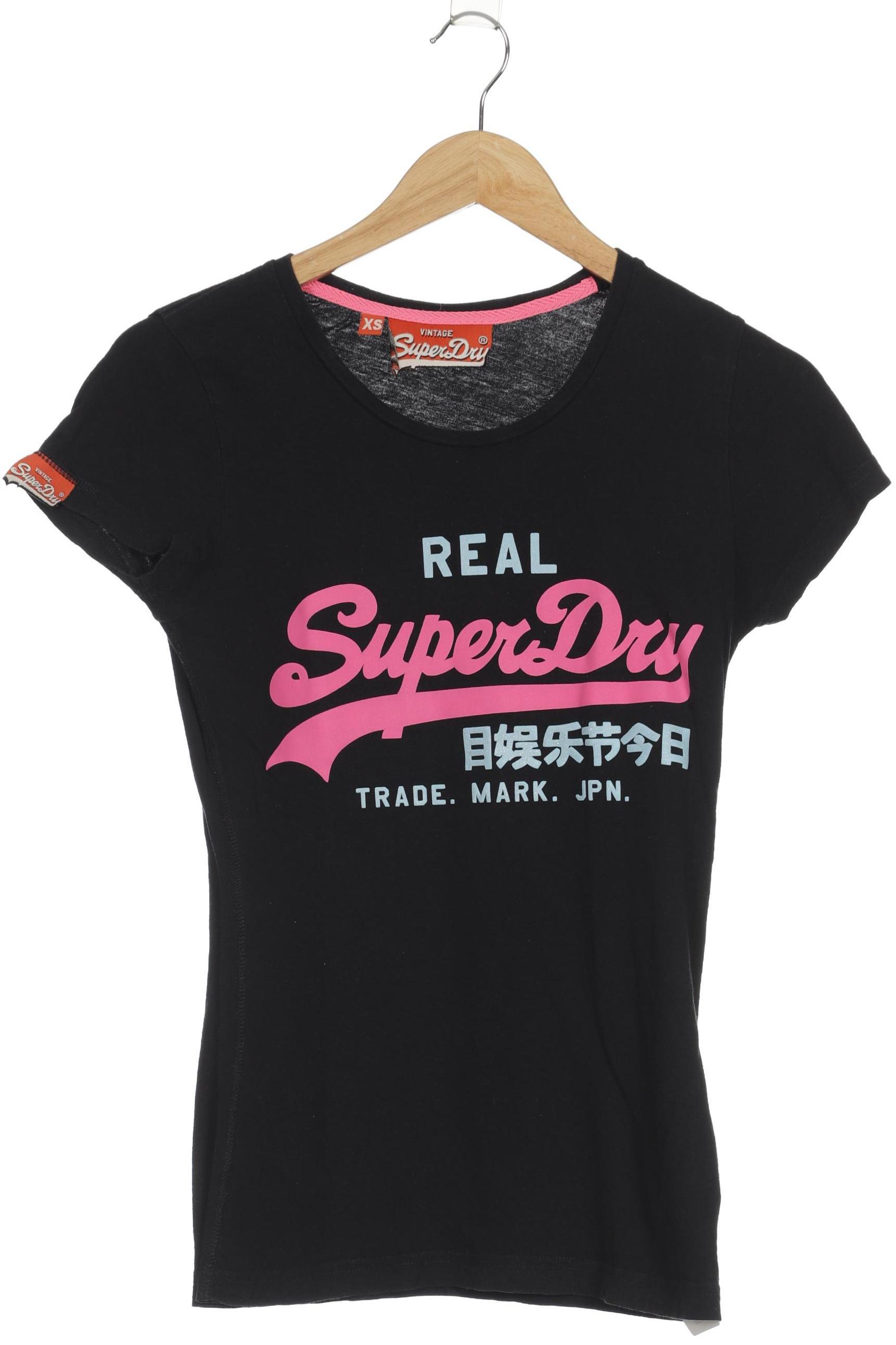 

Superdry Damen T-Shirt, blau, Gr.