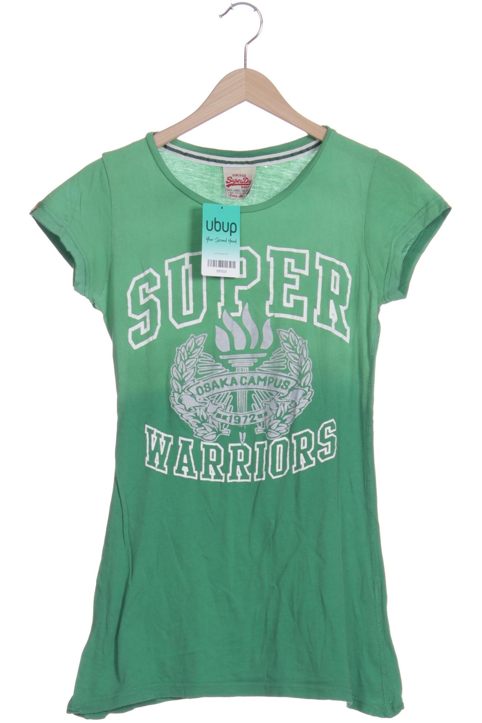 

Superdry Damen T-Shirt, grün, Gr.