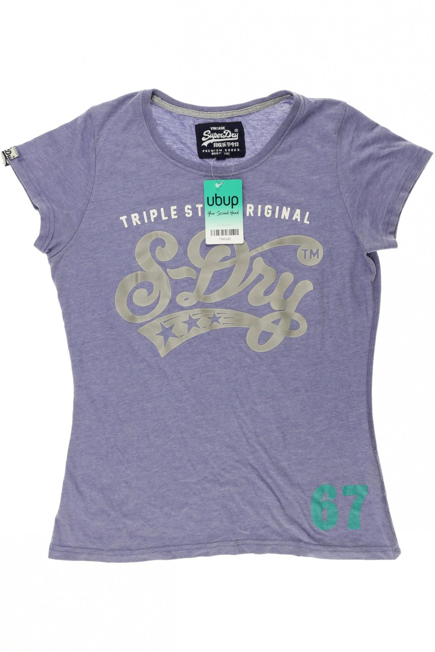 

Superdry Damen T-Shirt, blau, Gr.