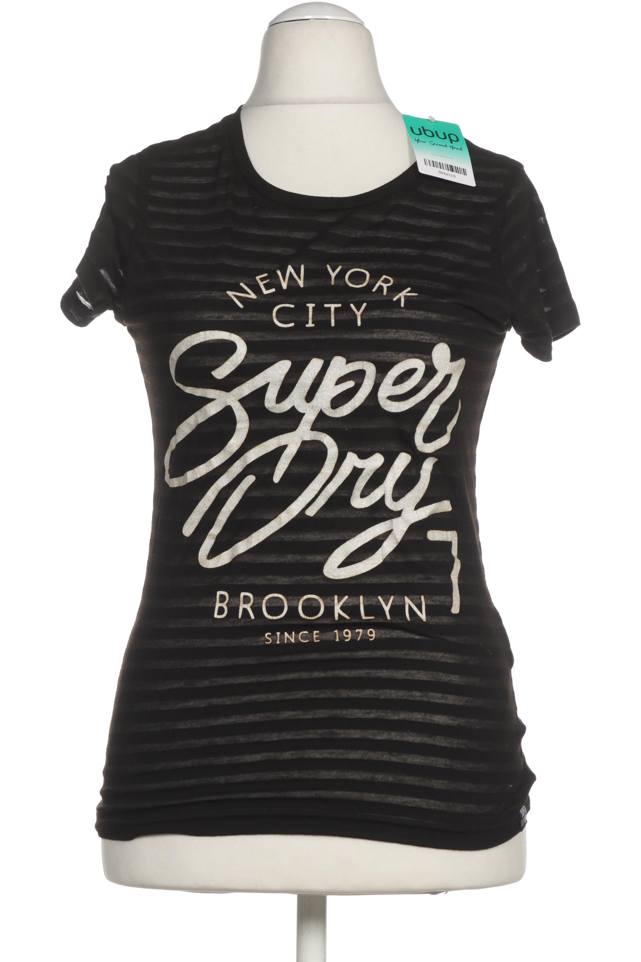 

Superdry Damen T-Shirt, schwarz, Gr.