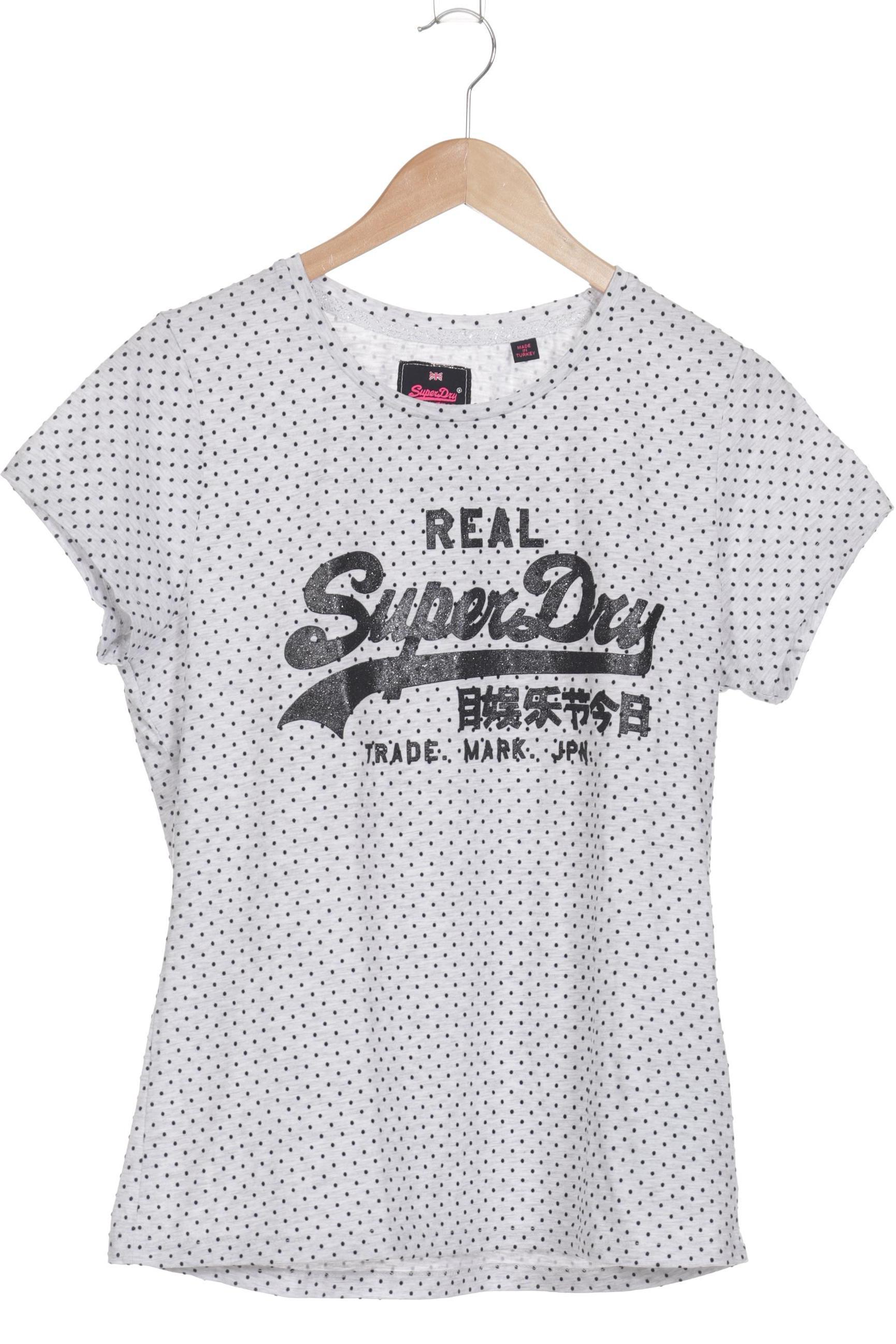 

Superdry Damen T-Shirt, grau, Gr.