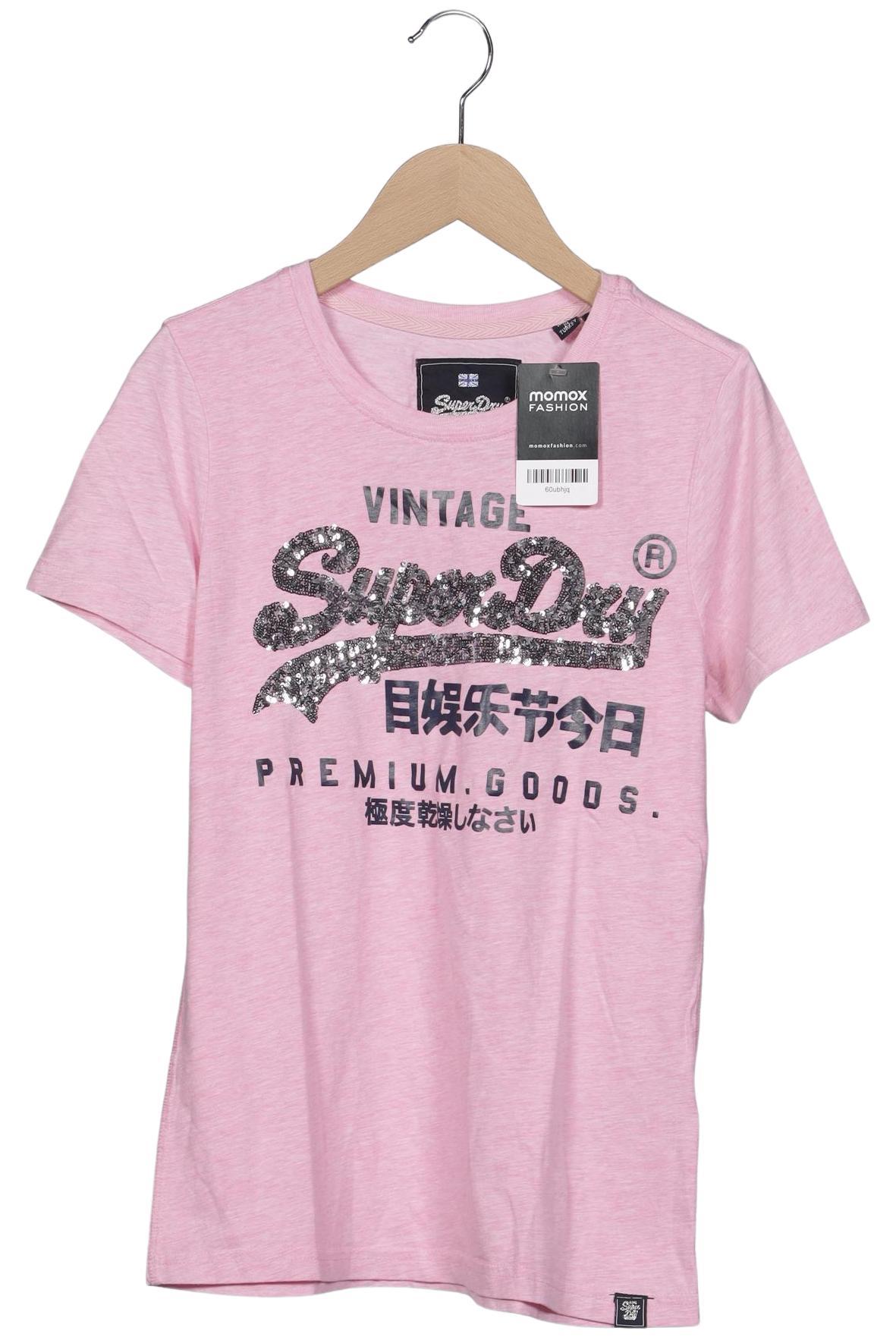 

Superdry Damen T-Shirt, pink, Gr. 38