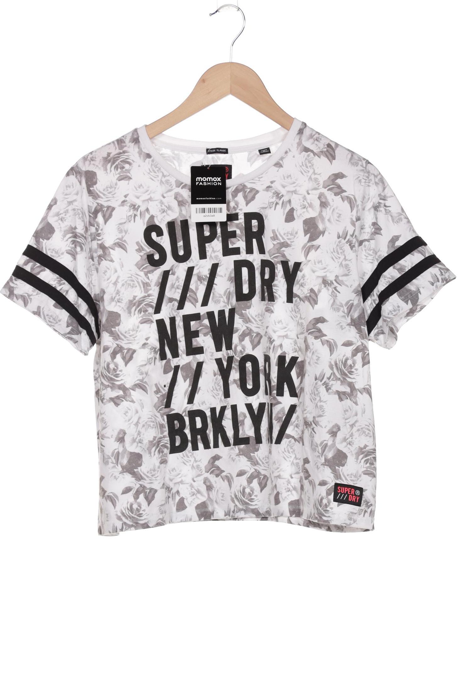 

Superdry Damen T-Shirt, grau, Gr. 44