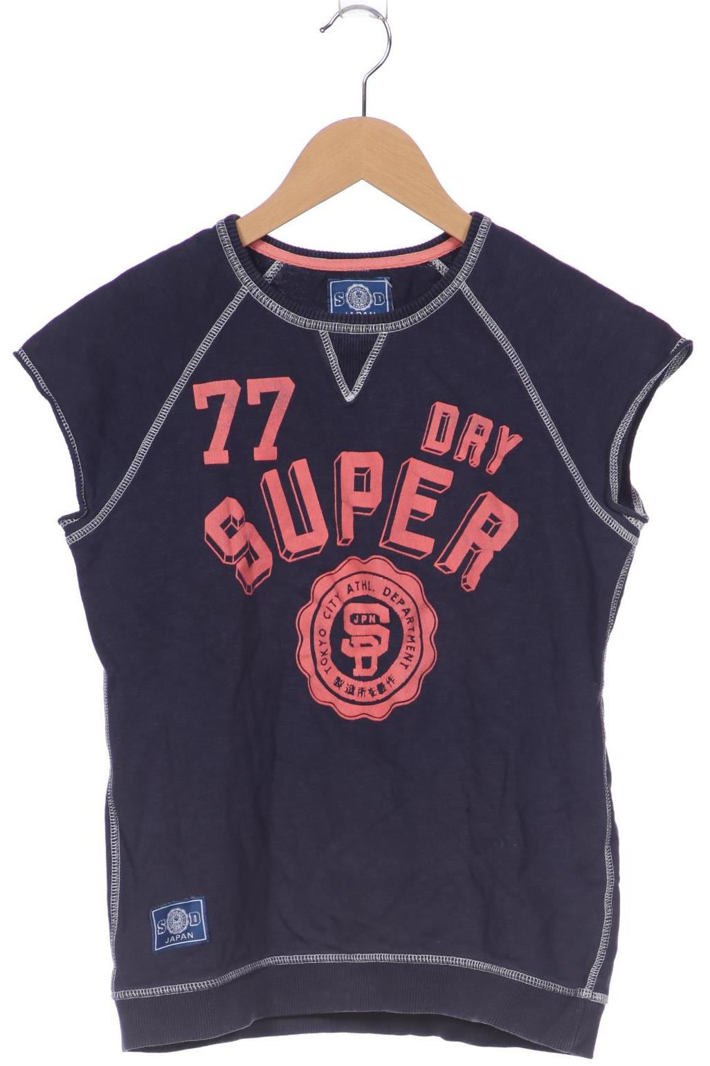 

Superdry Damen T-Shirt, blau, Gr. 38