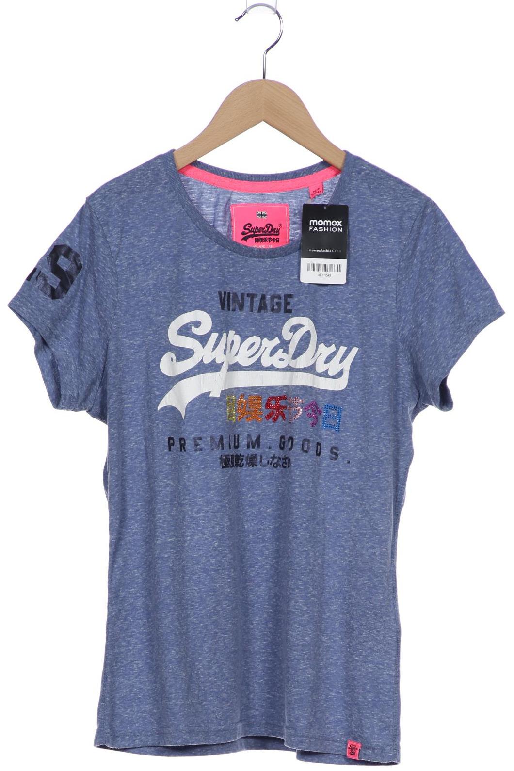 

Superdry Damen T-Shirt, marineblau, Gr. 44