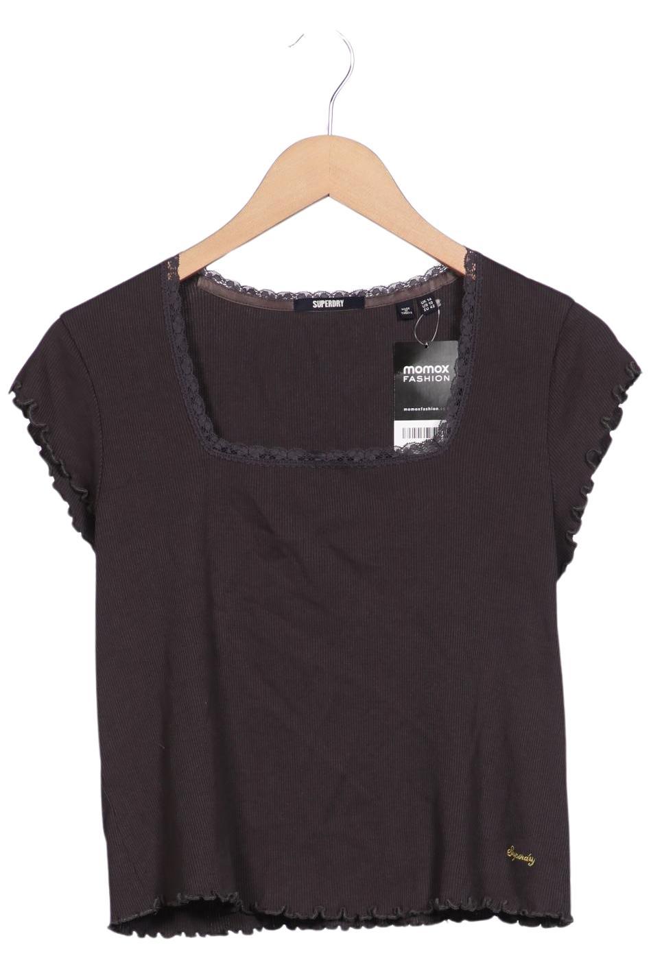 

Superdry Damen T-Shirt, grau, Gr. 42