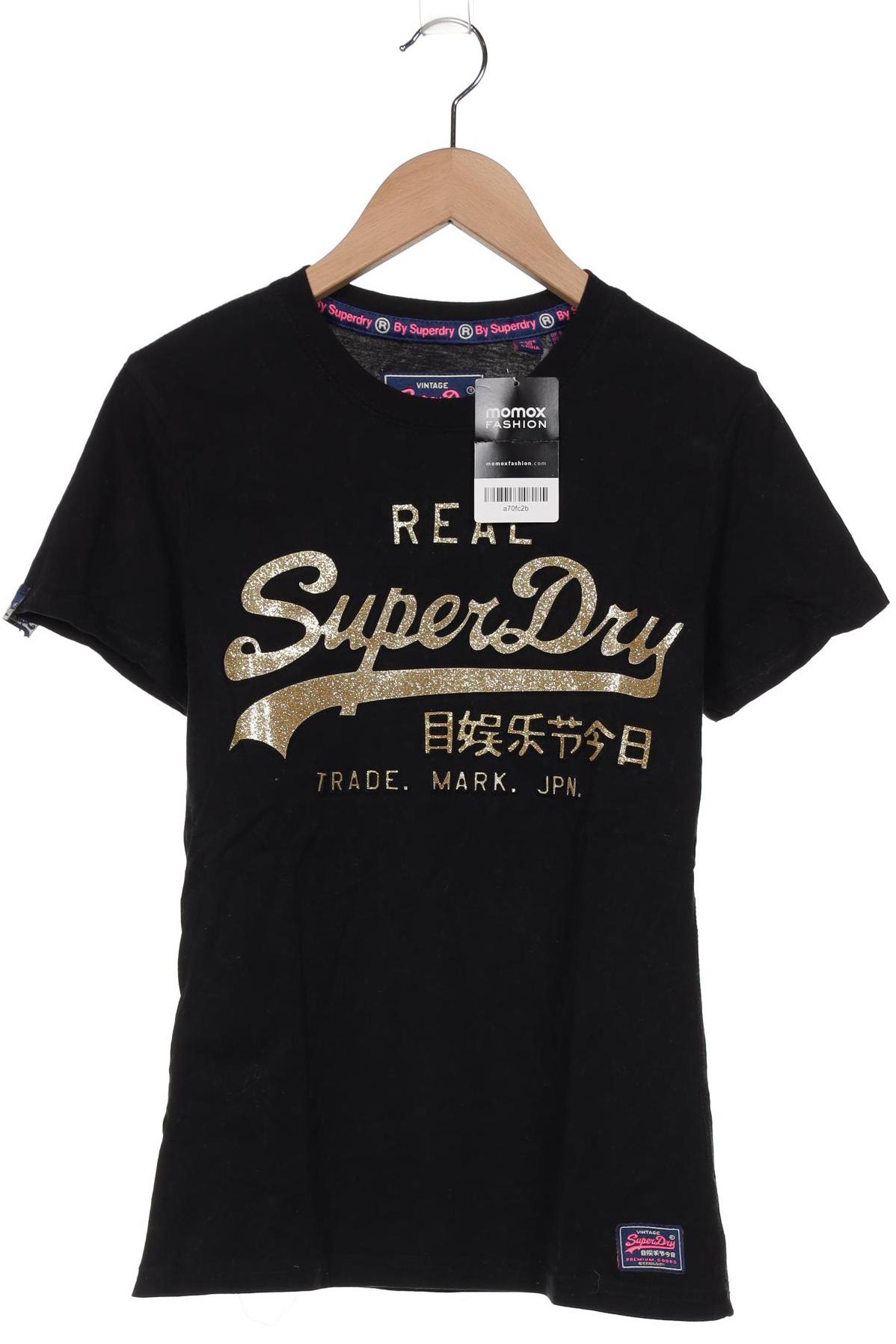 

Superdry Damen T-Shirt, schwarz