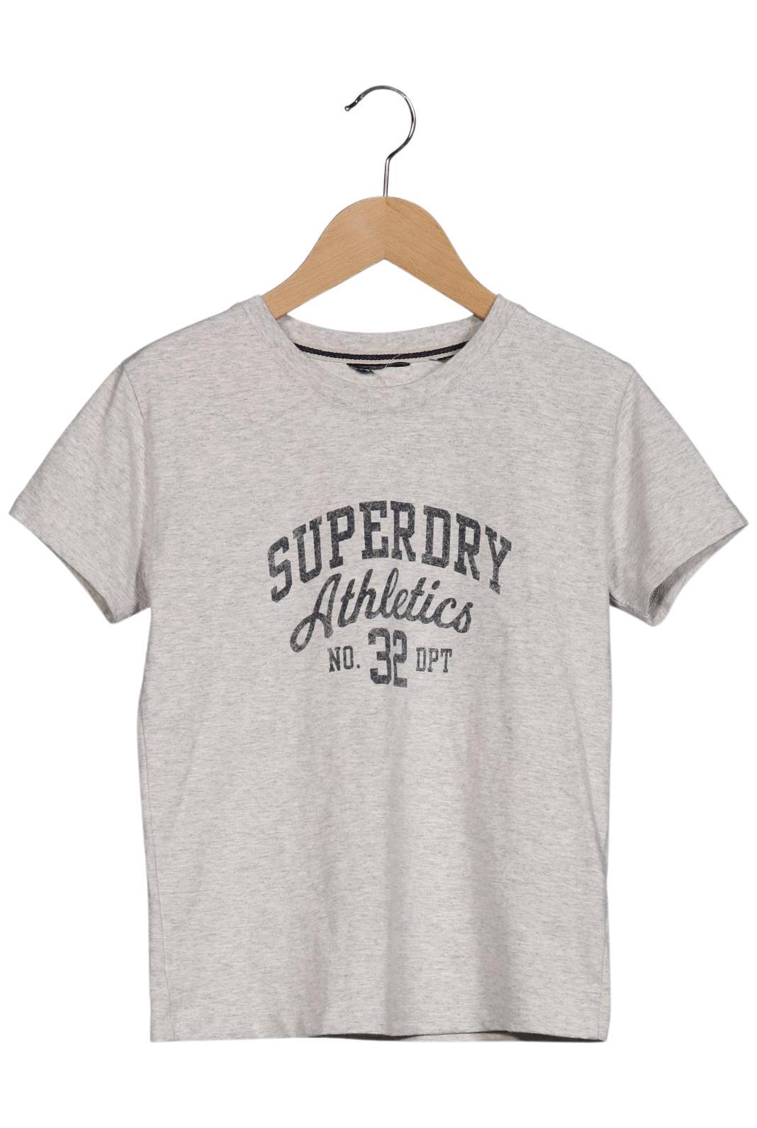 

Superdry Damen T-Shirt, grau, Gr. 34