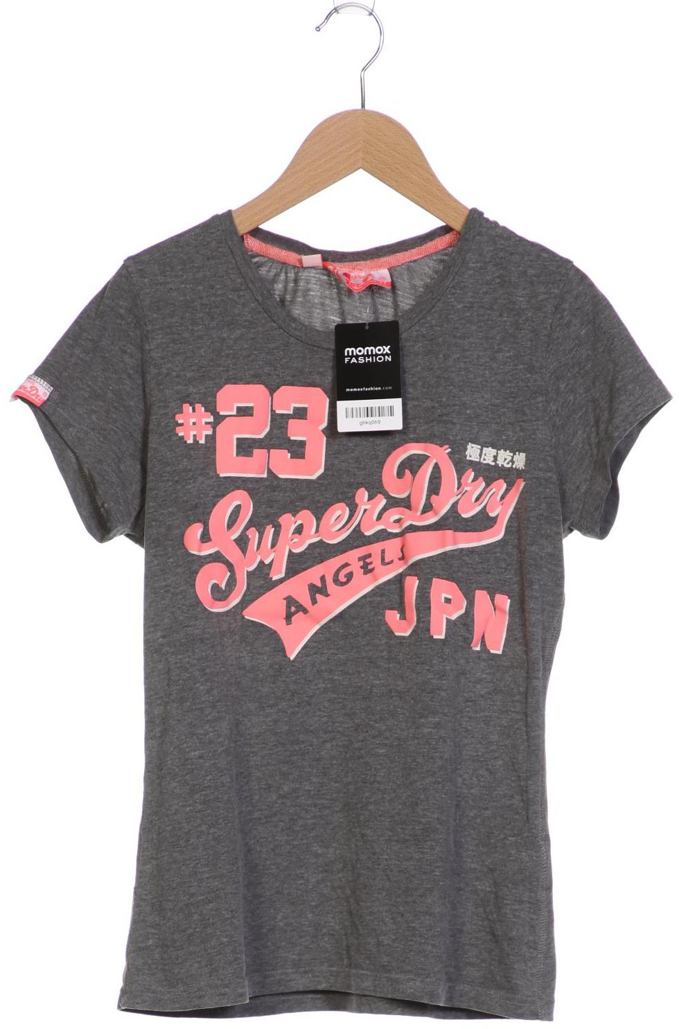 

Superdry Damen T-Shirt, grau, Gr. 38