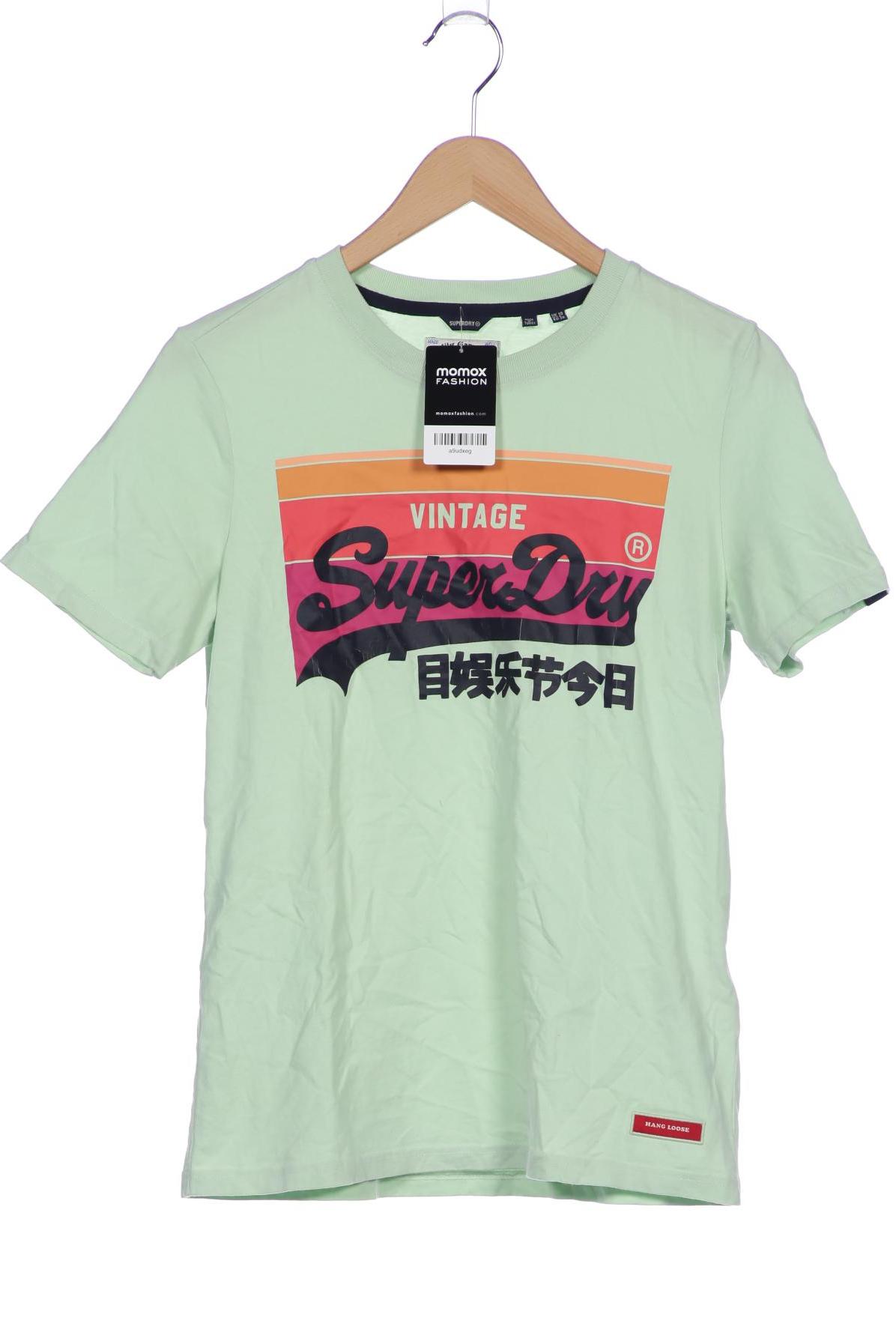

Superdry Damen T-Shirt, hellgrün, Gr. 38