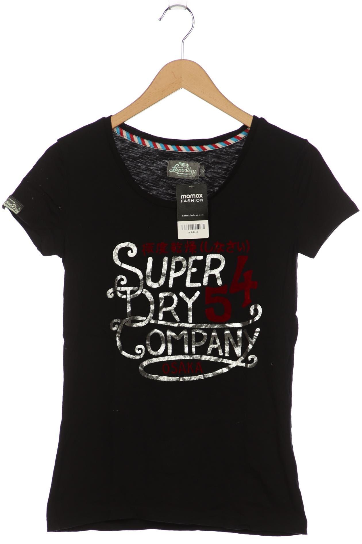 

Superdry Damen T-Shirt, marineblau, Gr. 34