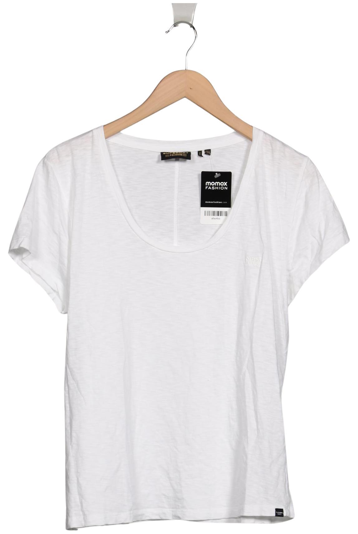 

Superdry Damen T-Shirt, weiß, Gr. 44