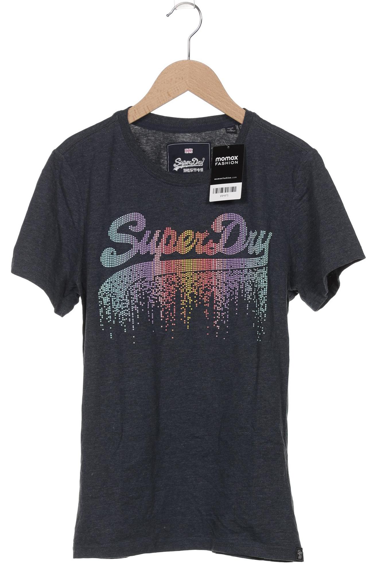 

Superdry Damen T-Shirt, marineblau, Gr. 42