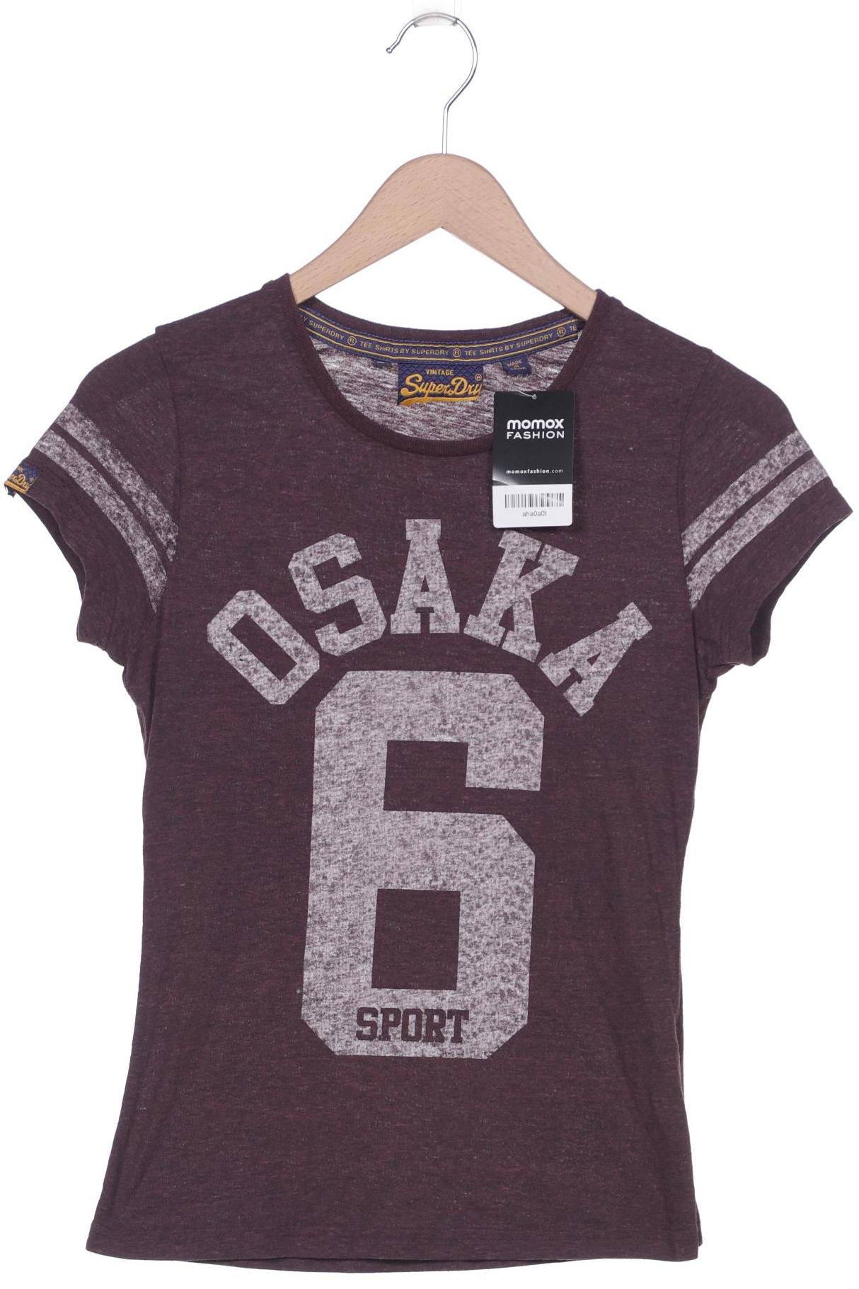

Superdry Damen T-Shirt, bordeaux
