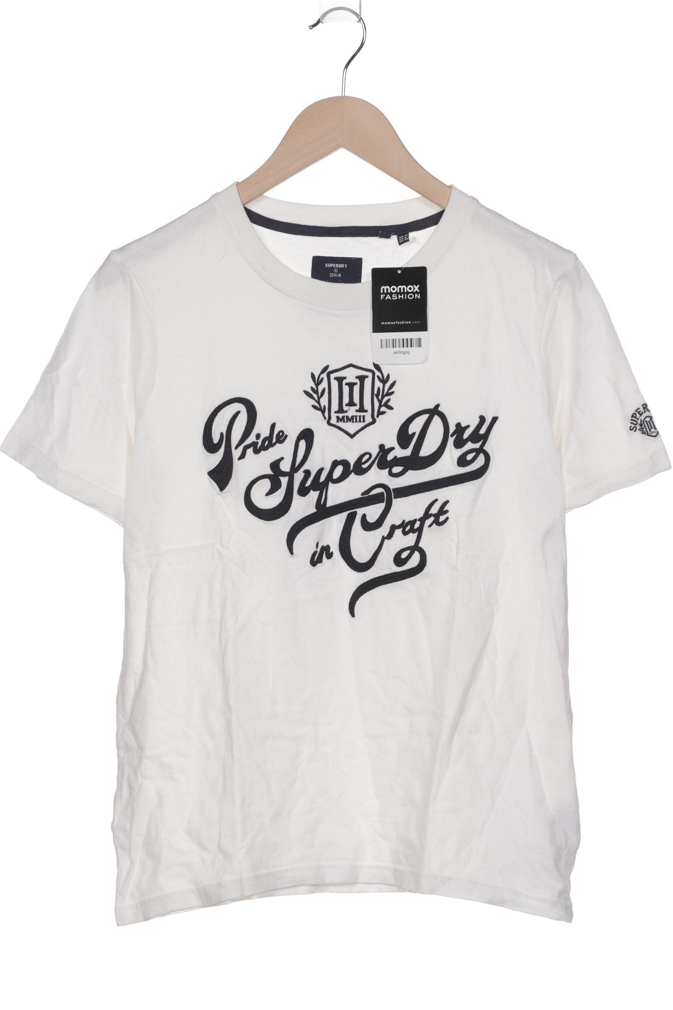 

Superdry Damen T-Shirt, weiß, Gr. 40