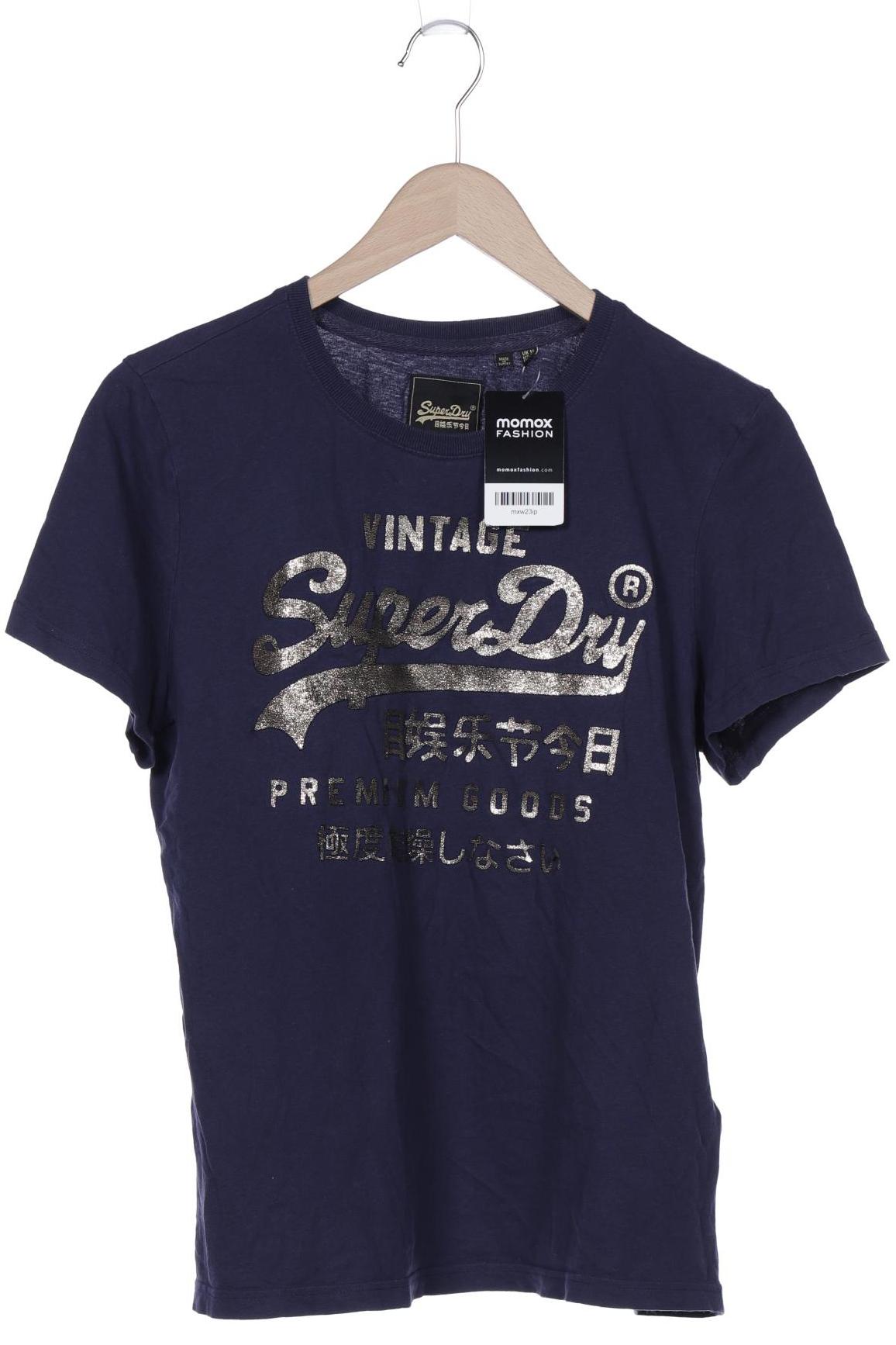

Superdry Damen T-Shirt, marineblau, Gr. 42
