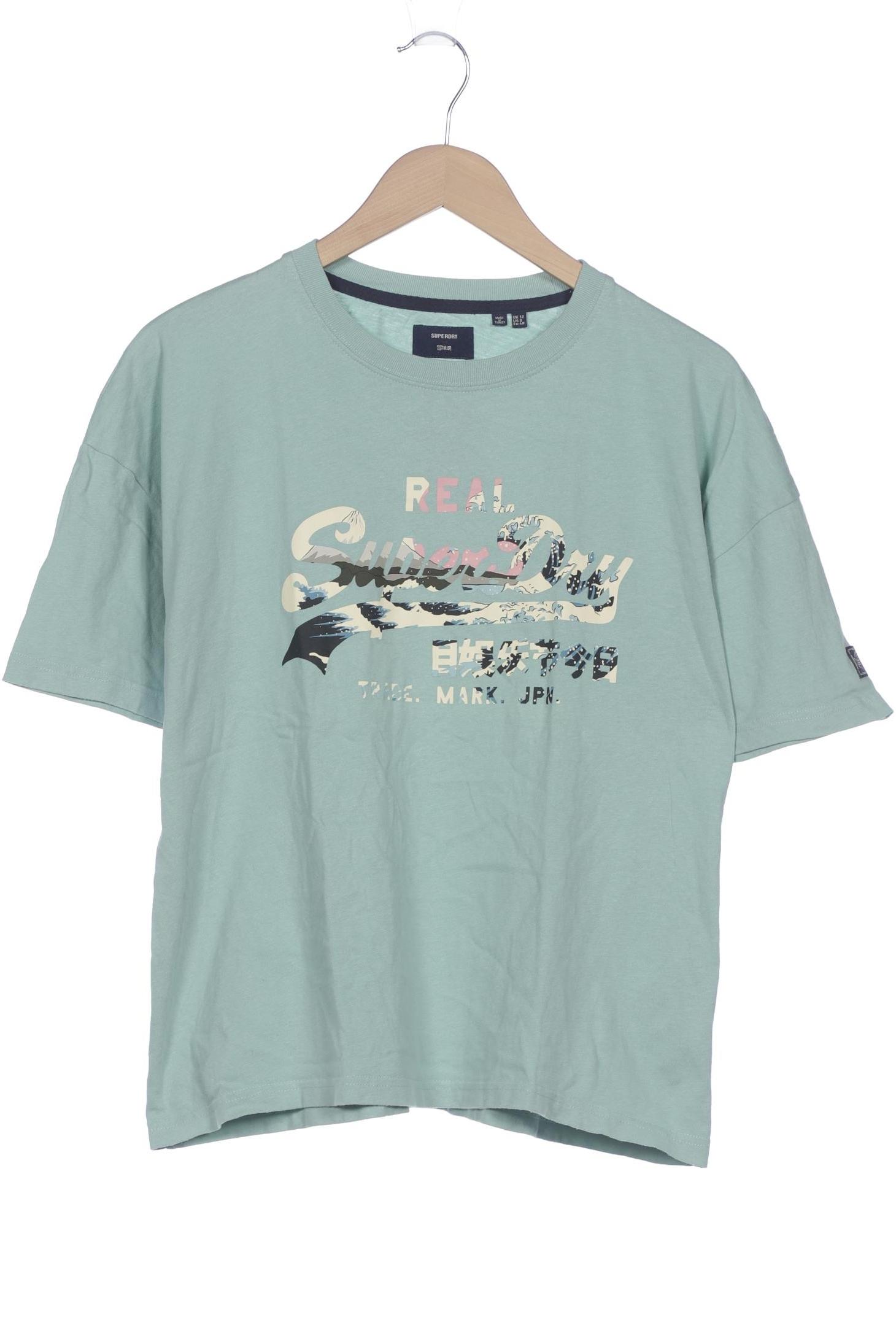 

Superdry Damen T-Shirt, hellgrün, Gr. 40