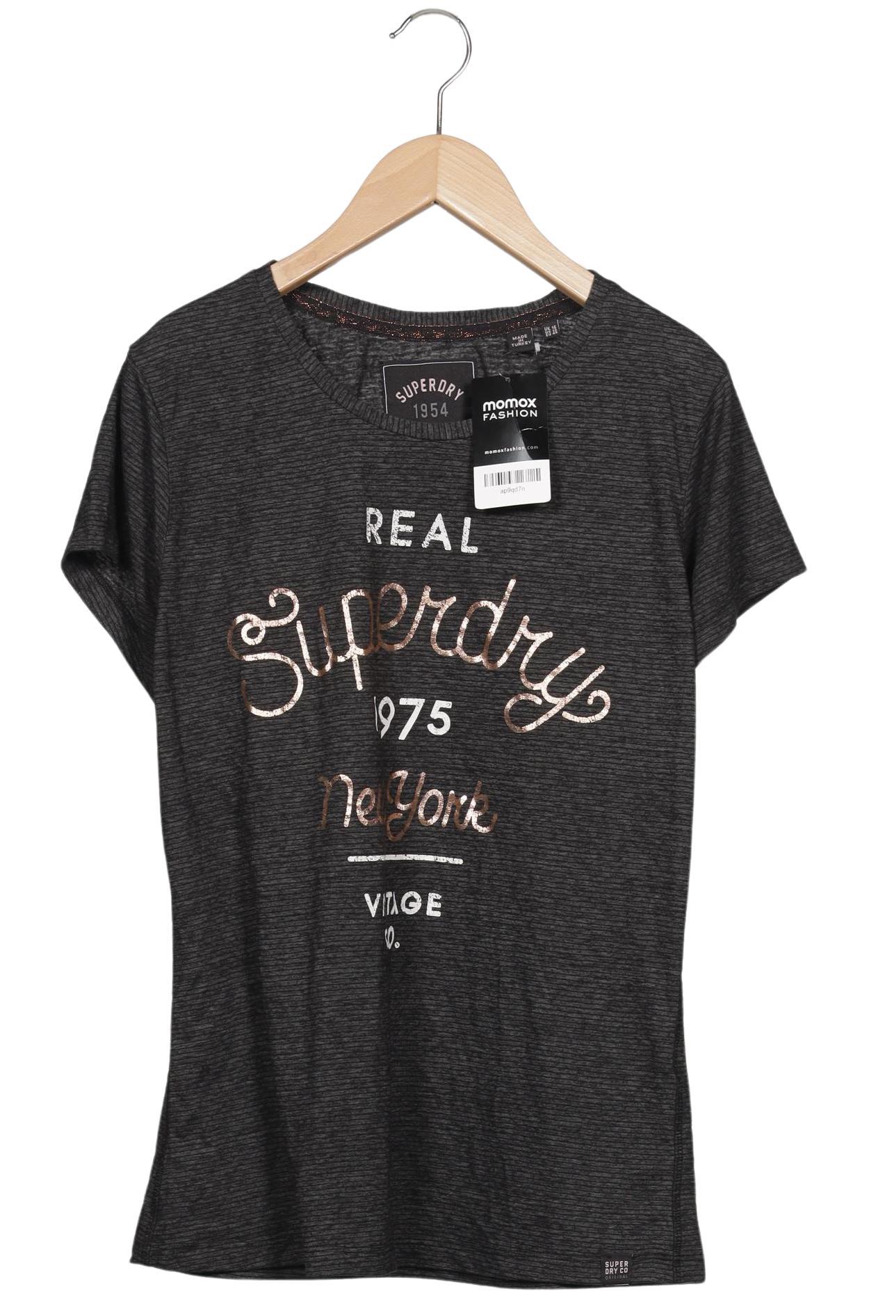 

Superdry Damen T-Shirt, schwarz, Gr. 44