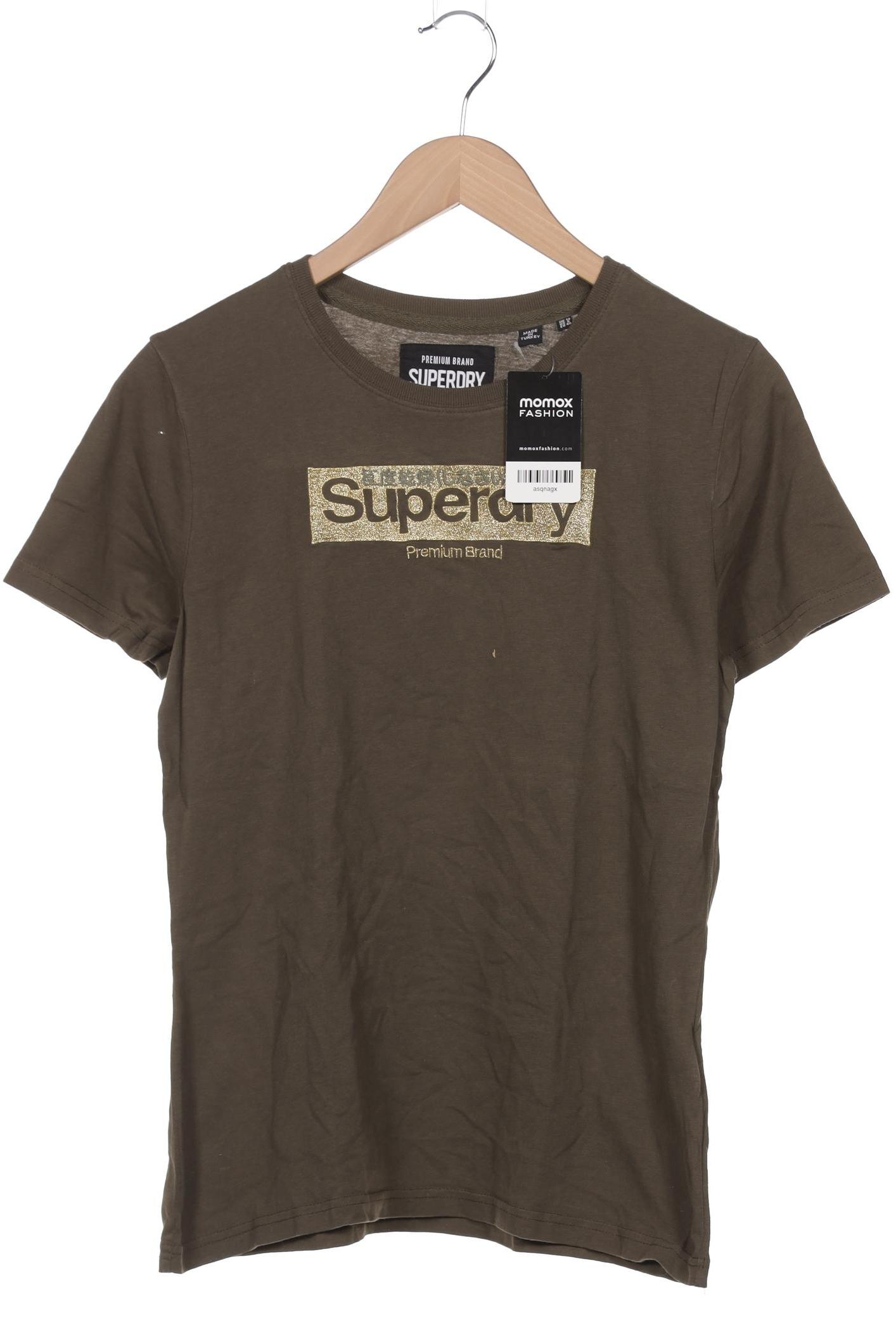 

Superdry Damen T-Shirt, grün, Gr. 40
