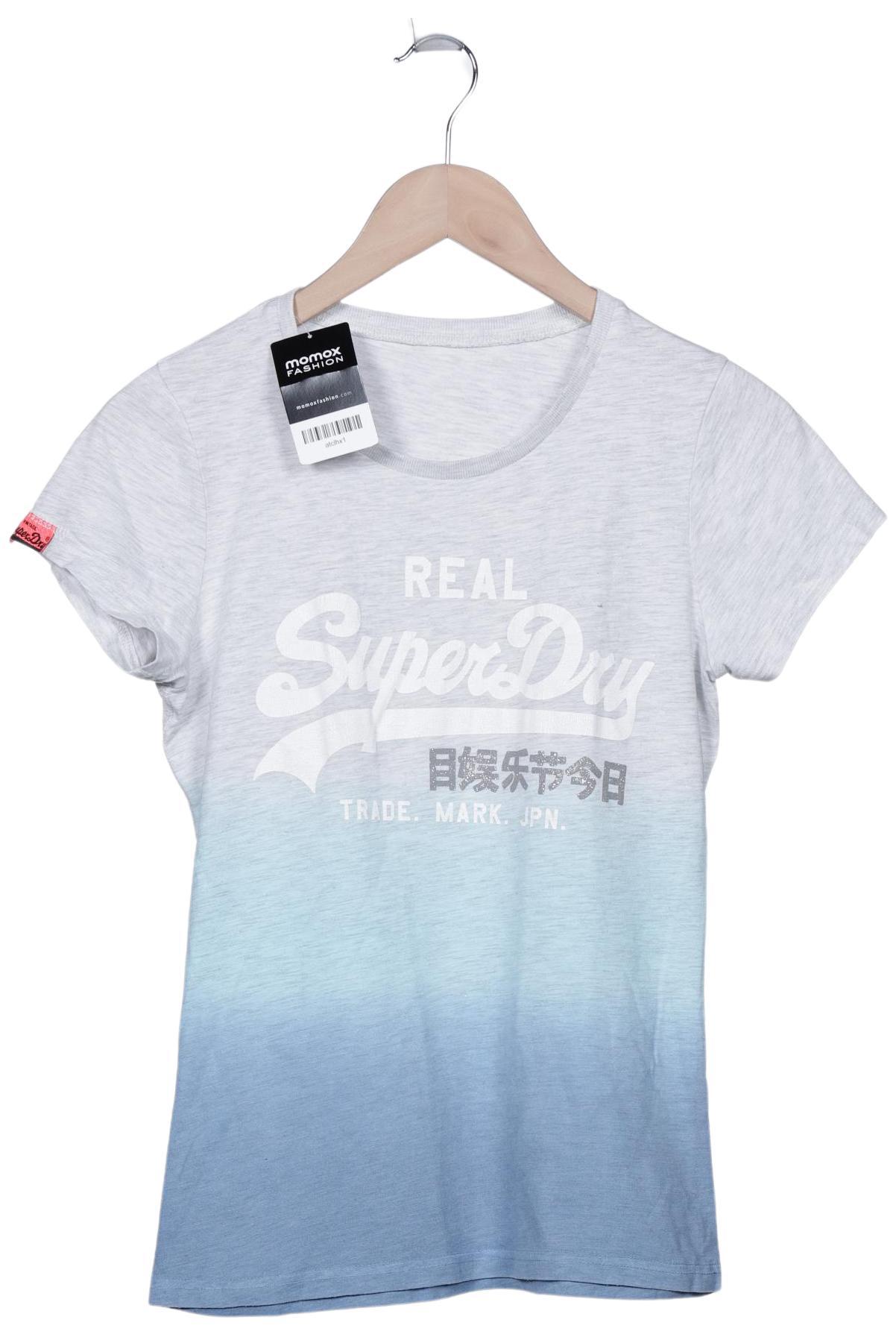 

Superdry Damen T-Shirt, blau, Gr. 36
