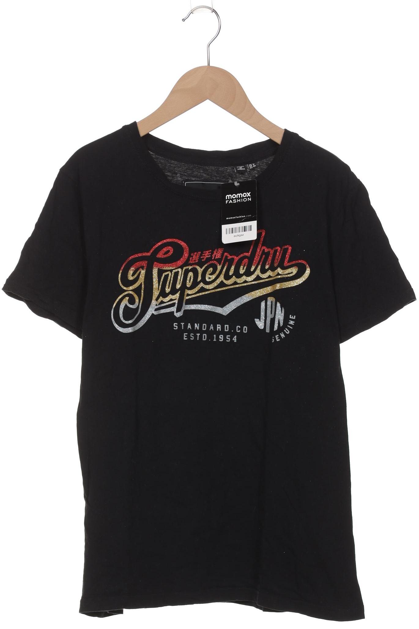 

Superdry Damen T-Shirt, schwarz, Gr. 40
