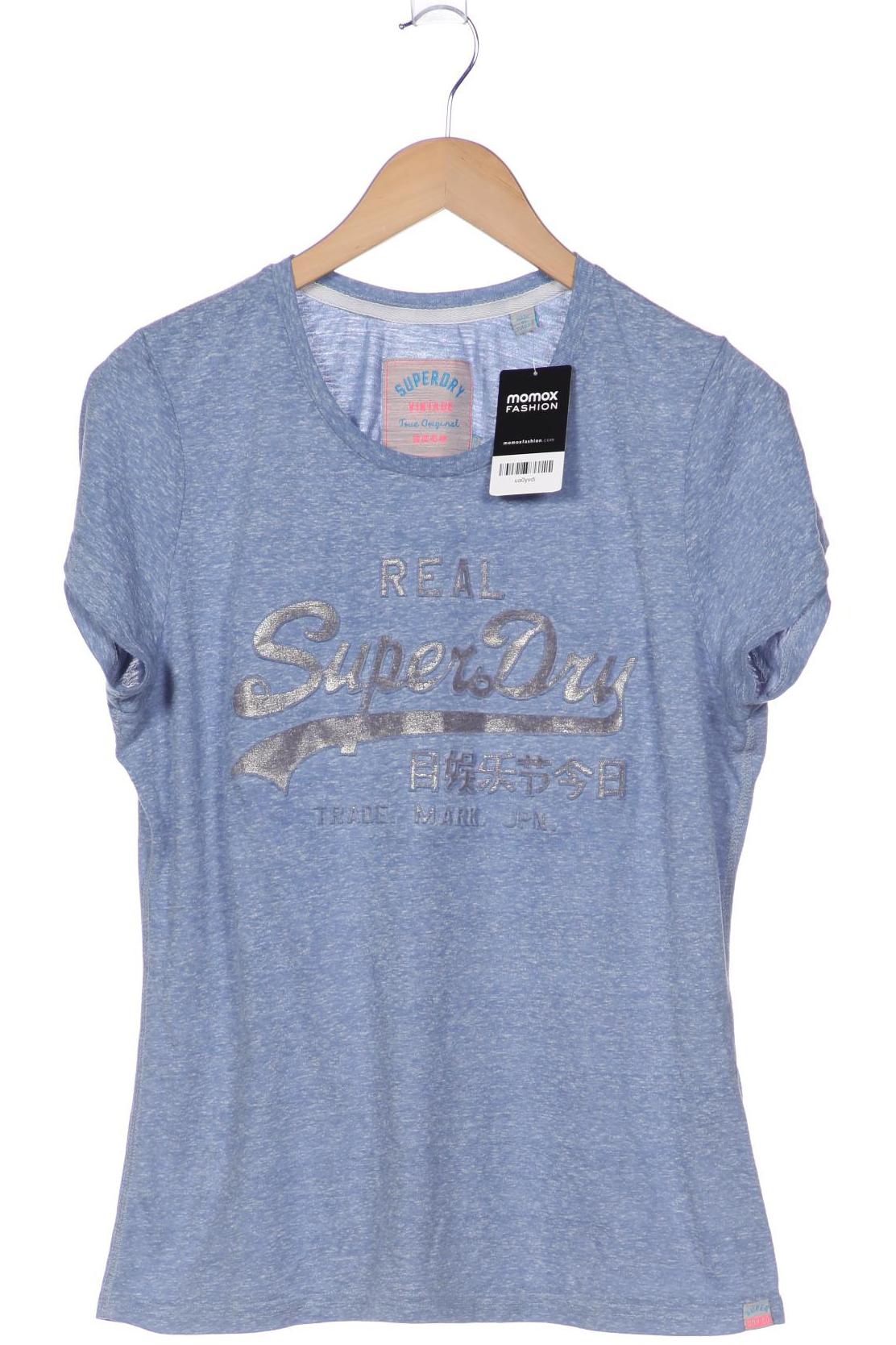 

Superdry Damen T-Shirt, blau, Gr. 44