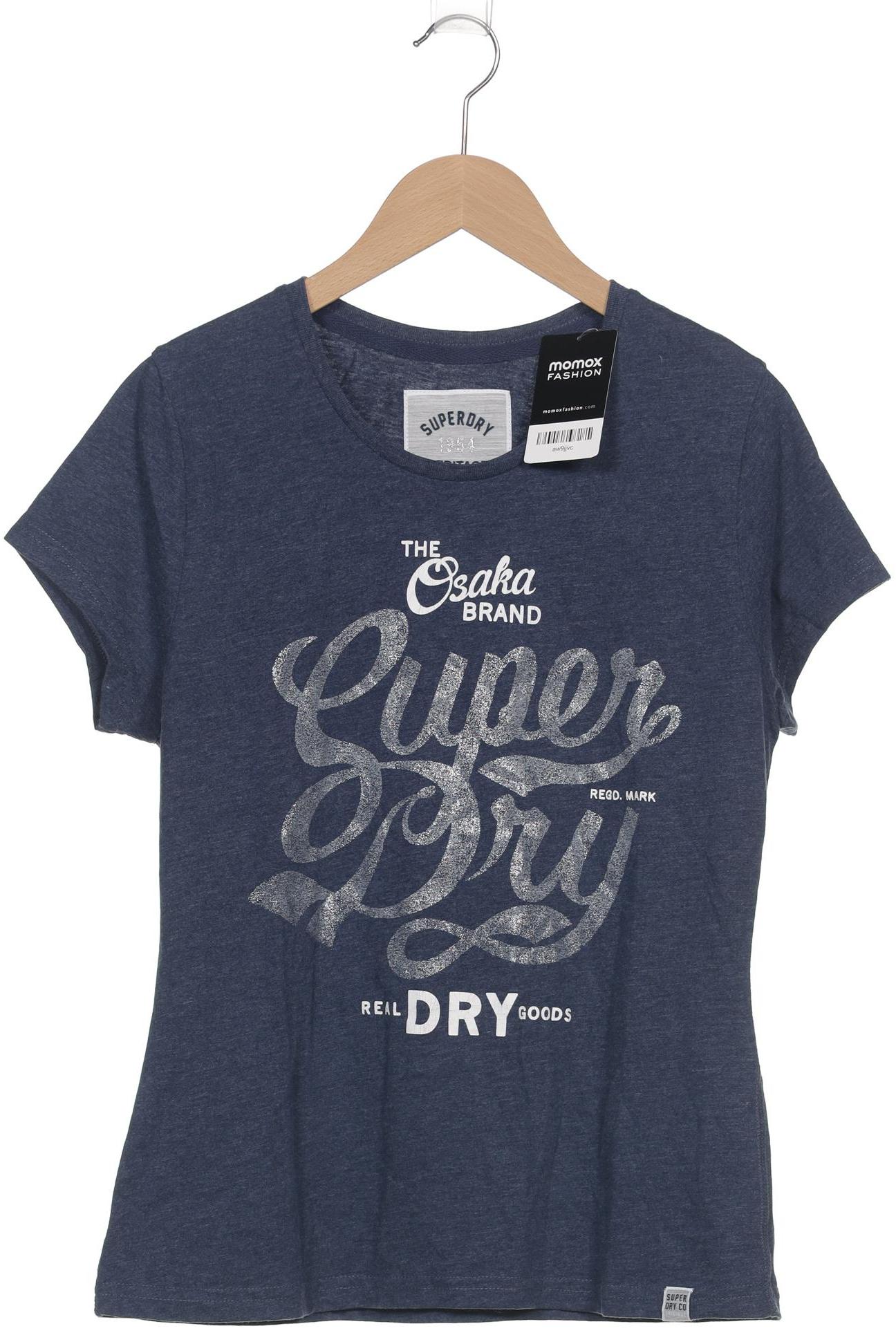 

Superdry Damen T-Shirt, marineblau, Gr. 42