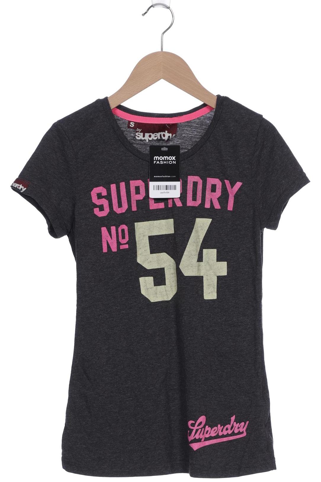 

Superdry Damen T-Shirt, grau, Gr. 36