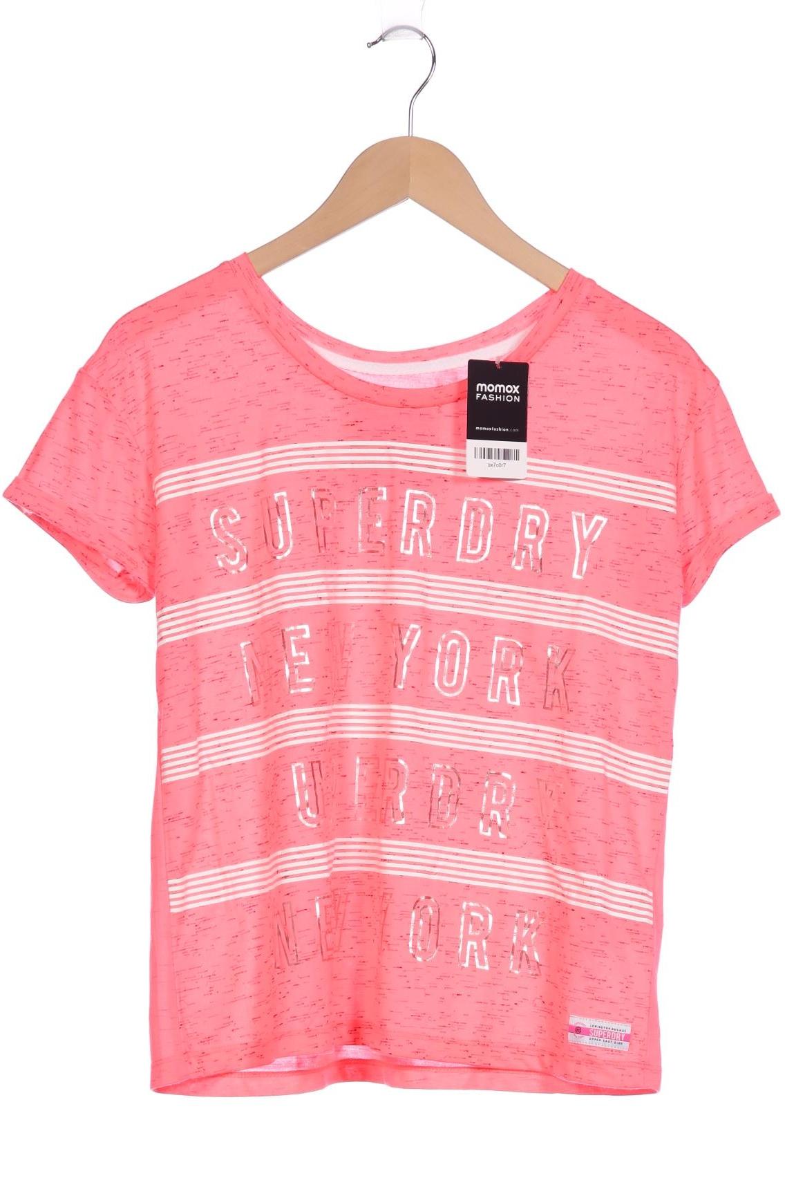 

Superdry Damen T-Shirt, pink, Gr. 42