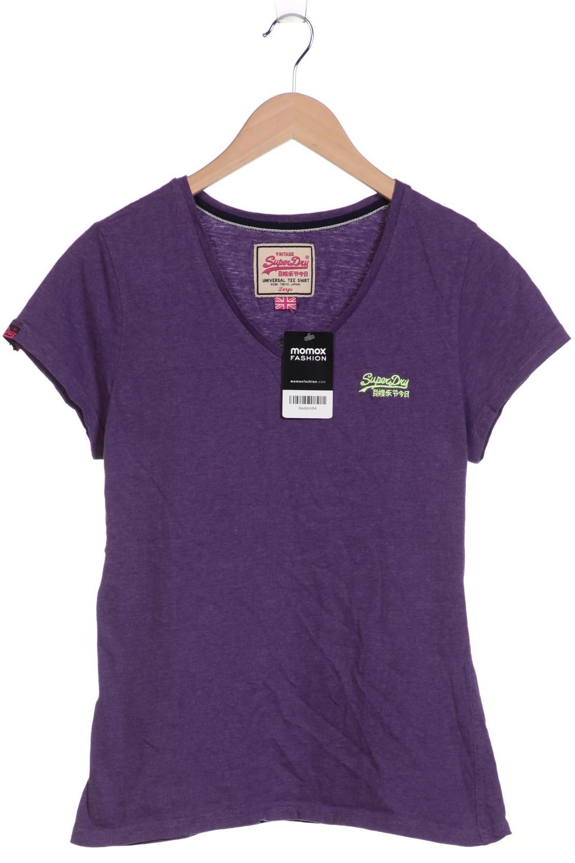 

Superdry Damen T-Shirt, flieder, Gr. 42