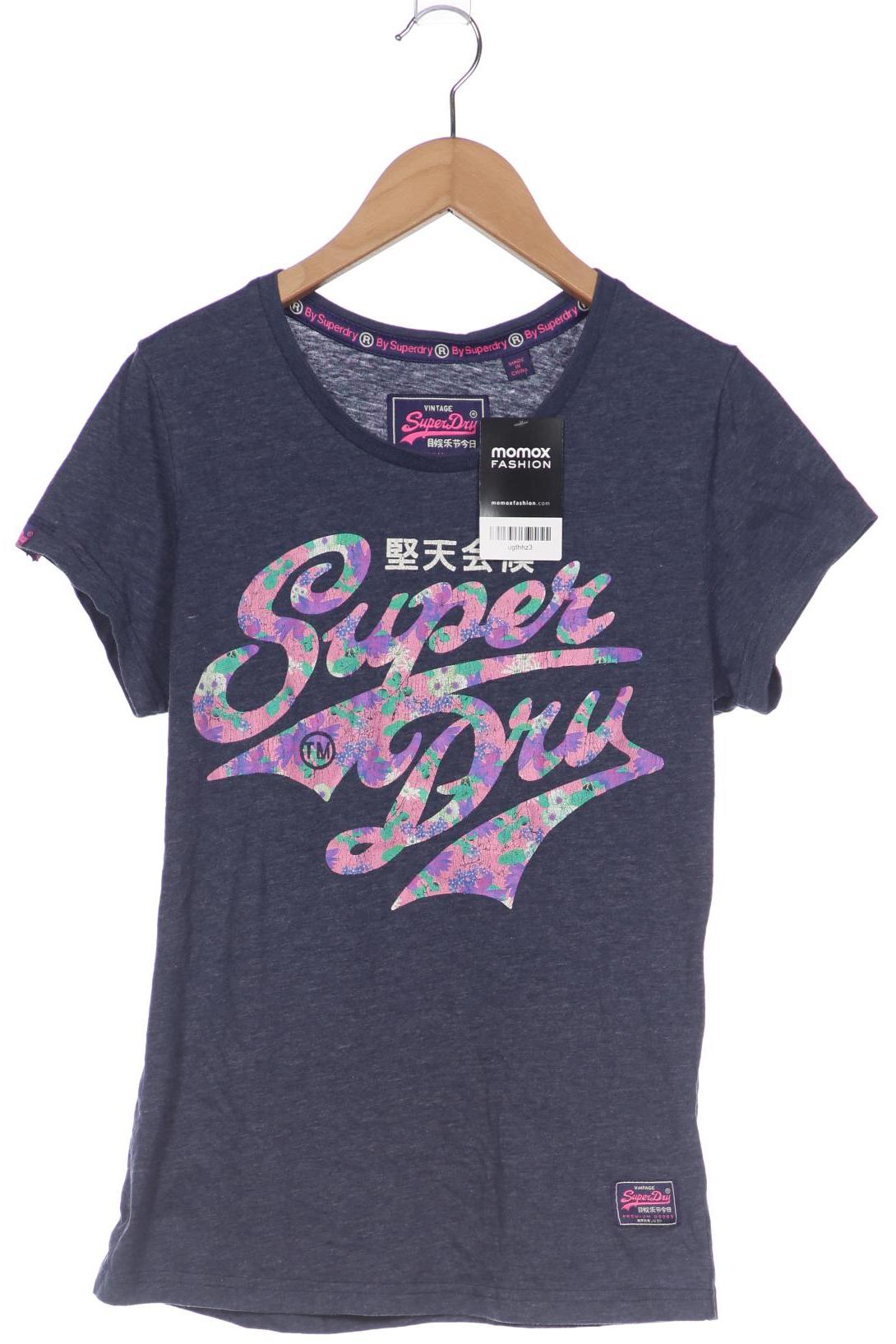 

Superdry Damen T-Shirt, marineblau, Gr. 40