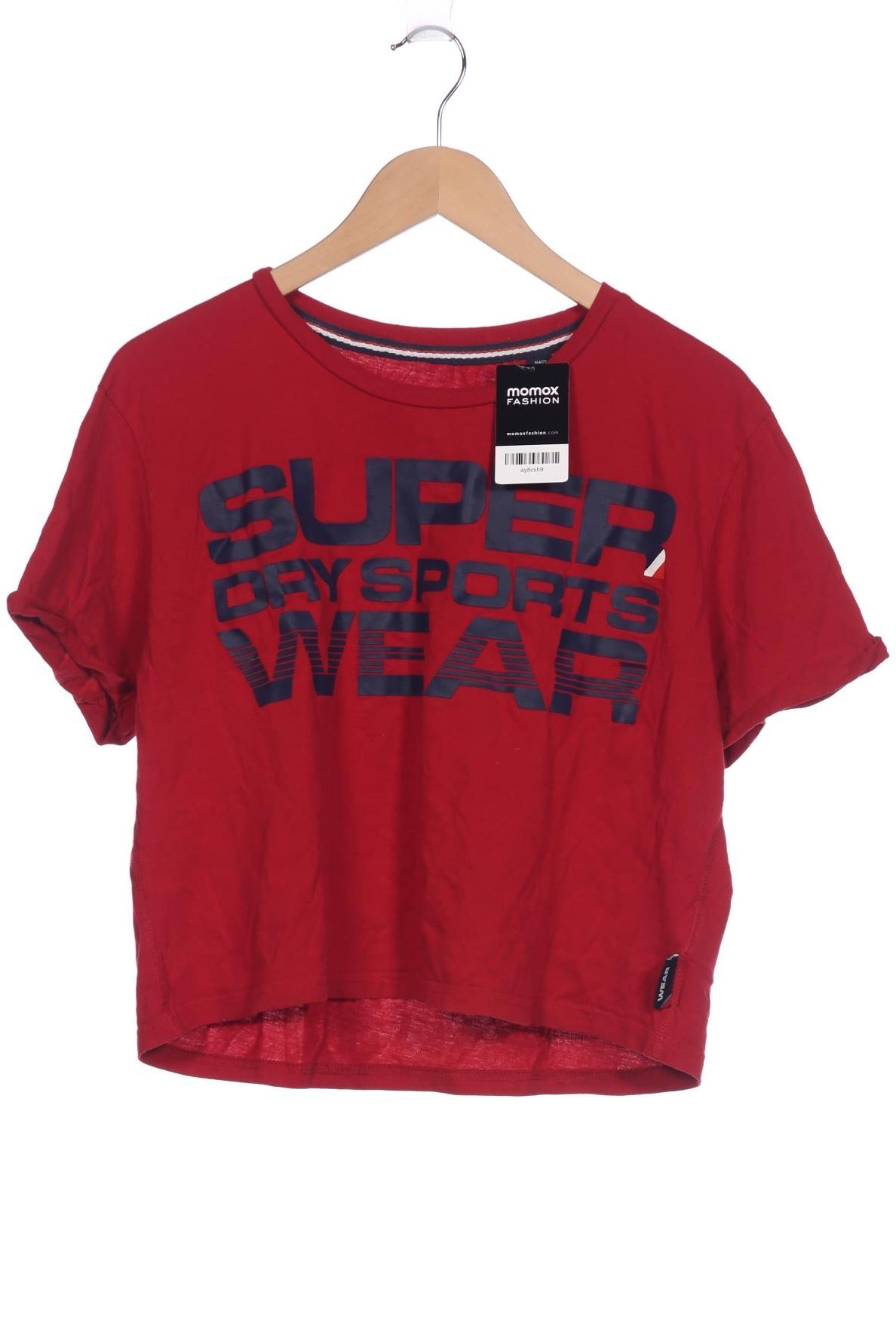 

Superdry Damen T-Shirt, rot, Gr. 44