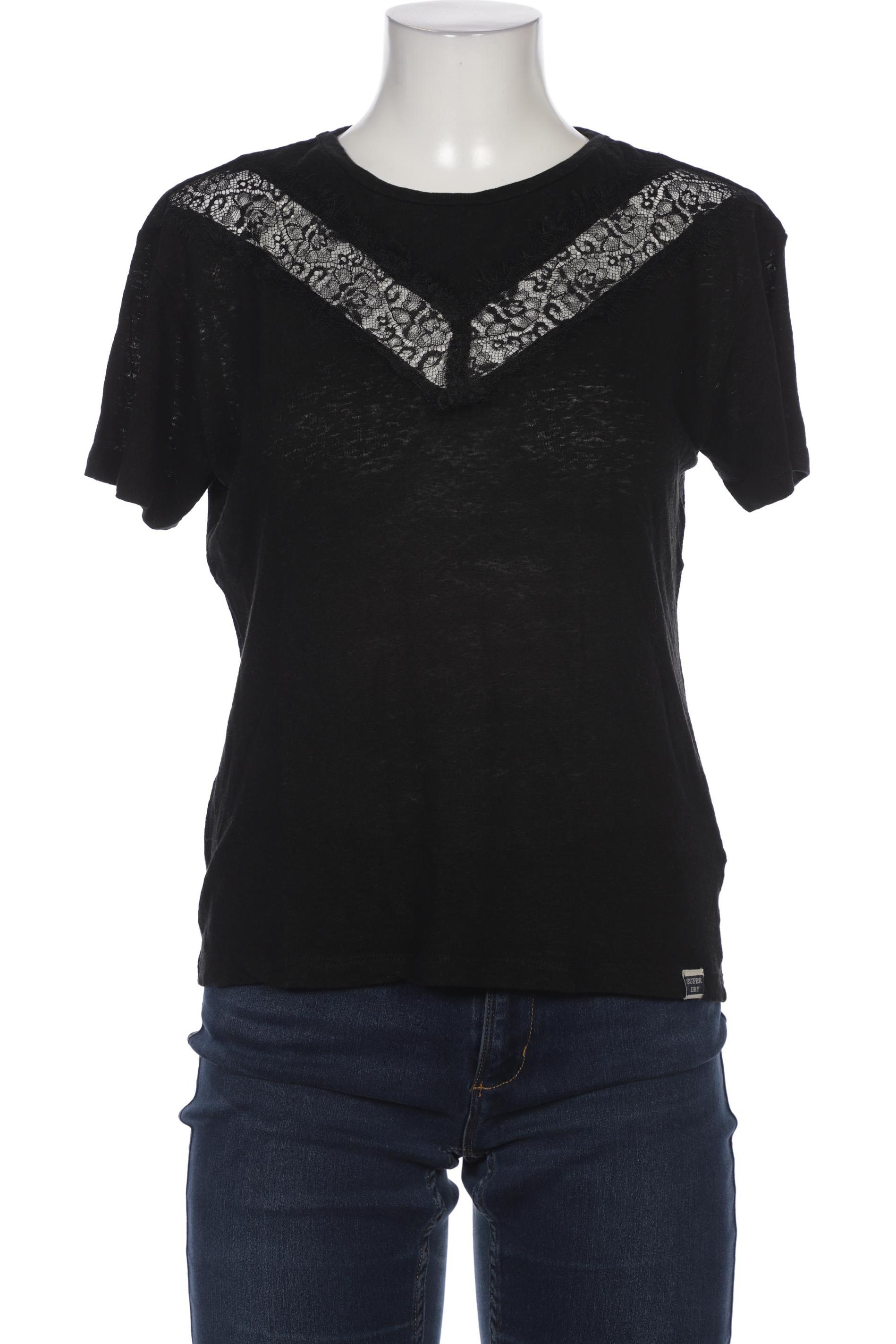 

Superdry Damen T-Shirt, schwarz