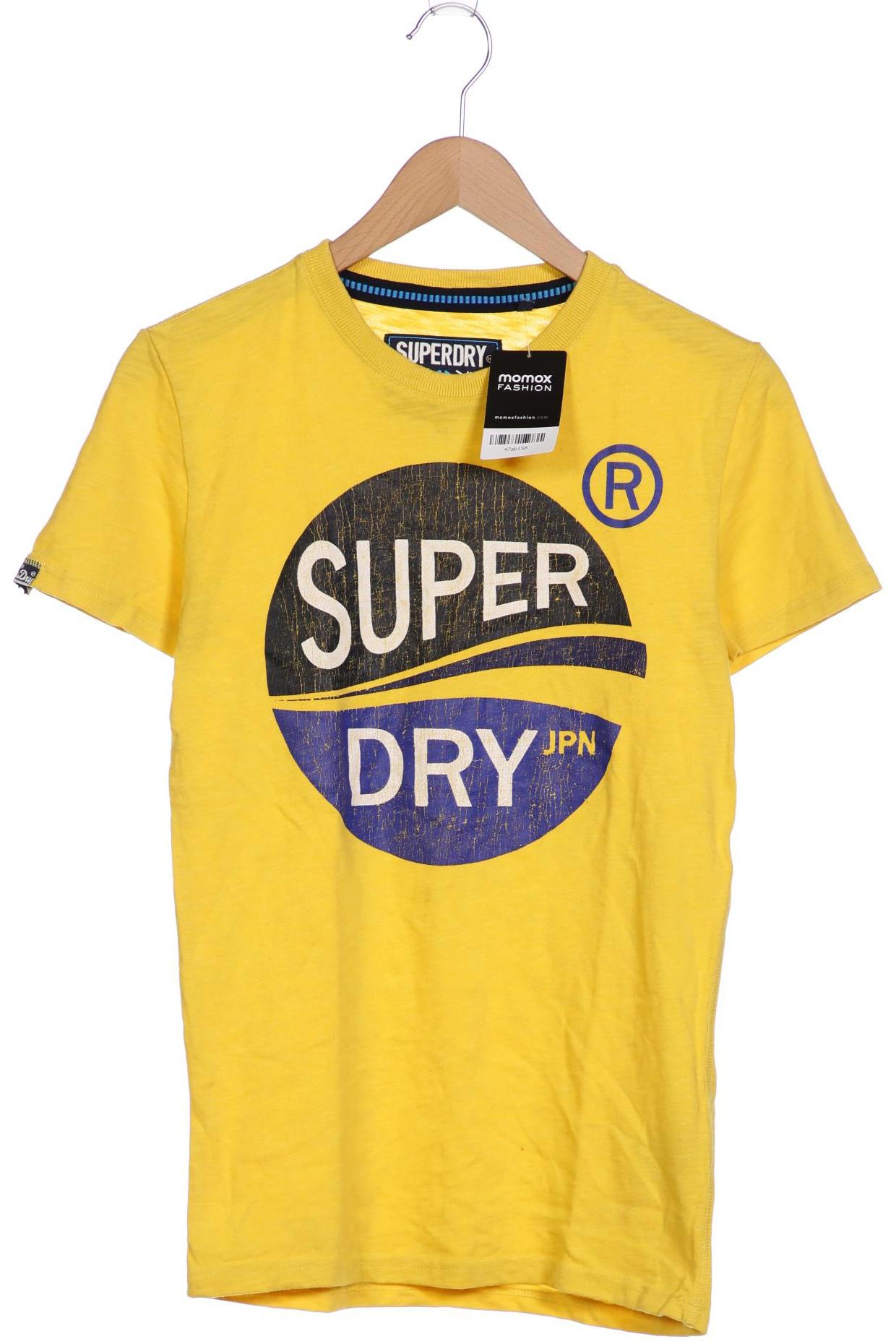 

Superdry Damen T-Shirt, gelb, Gr. 34