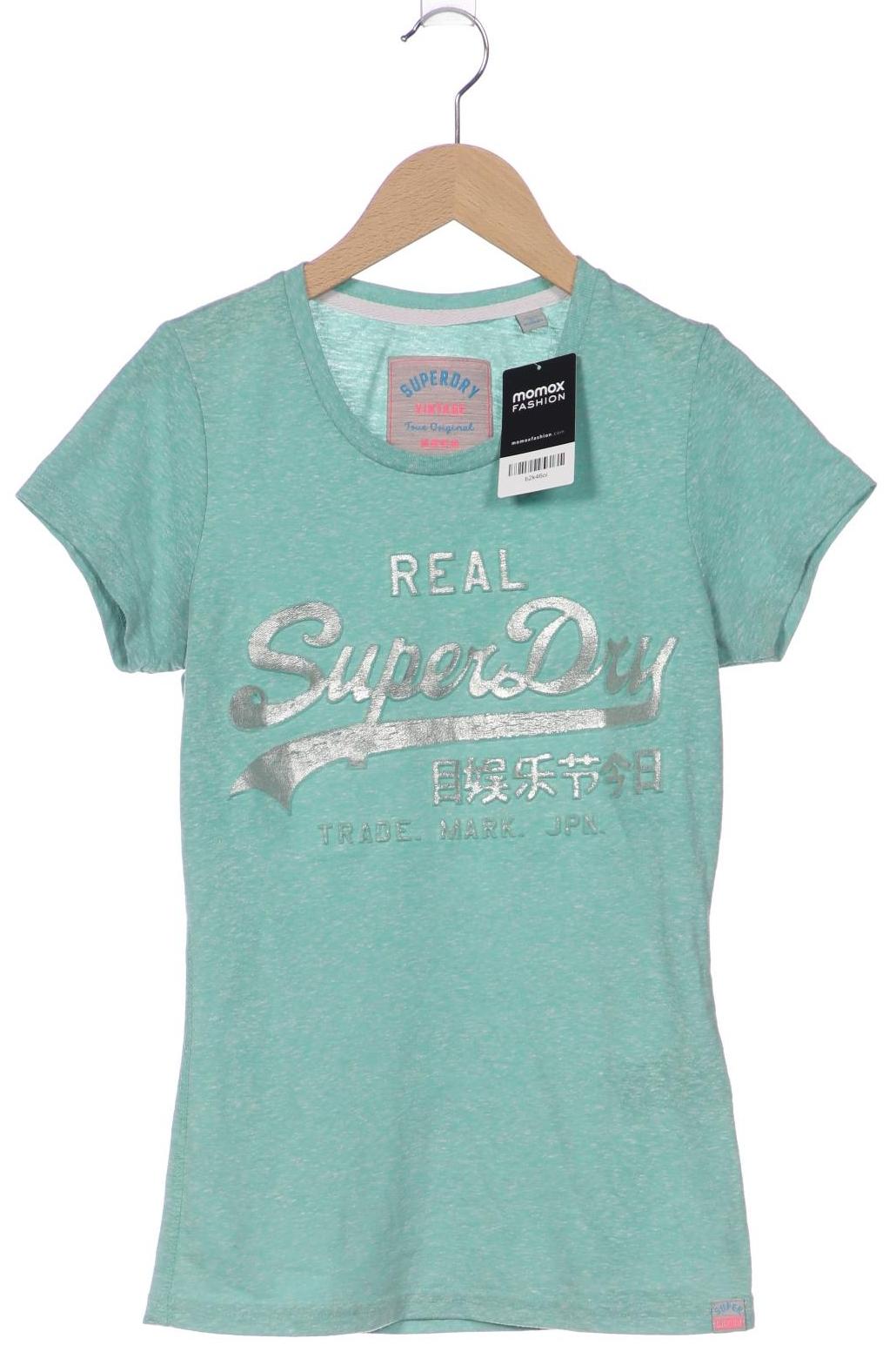 

Superdry Damen T-Shirt, türkis, Gr. 36