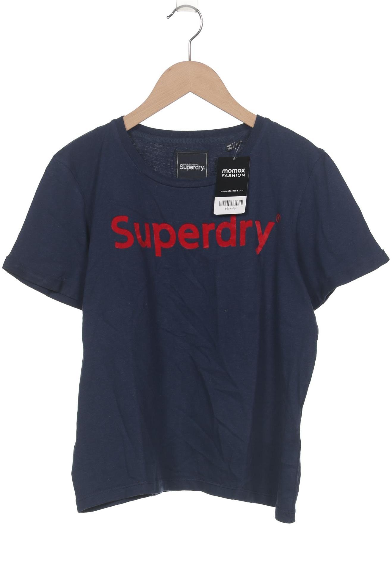 

Superdry Damen T-Shirt, marineblau, Gr. 40