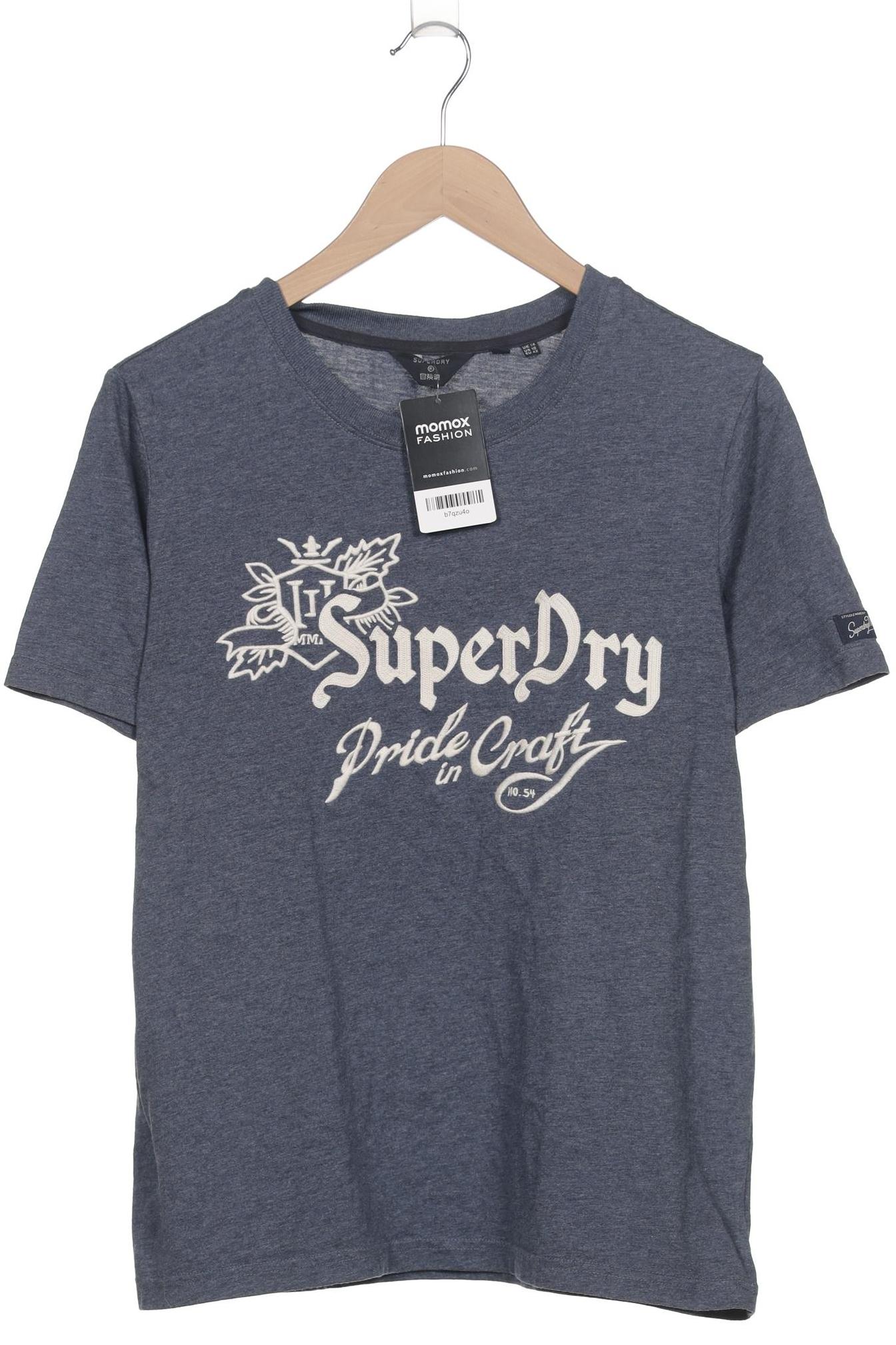 

Superdry Damen T-Shirt, blau, Gr. 42