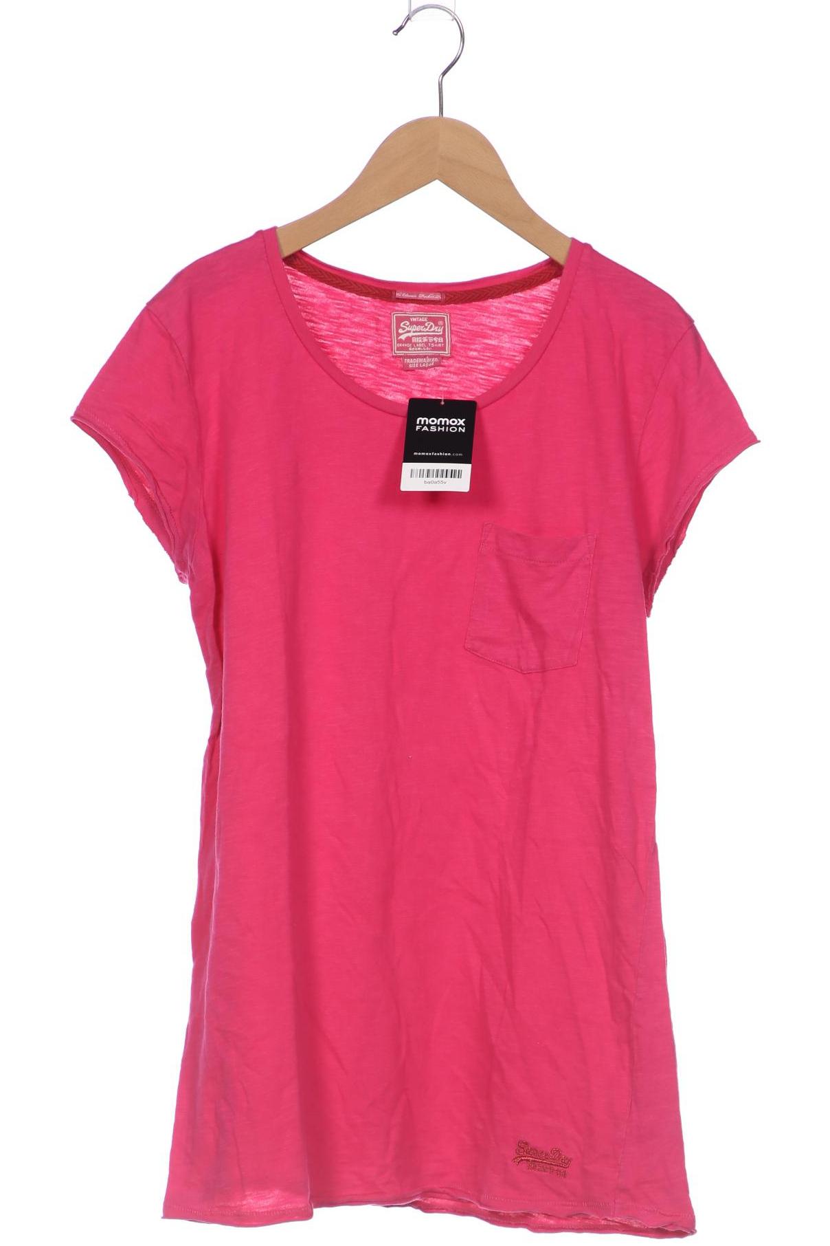 

Superdry Damen T-Shirt, pink, Gr. 42