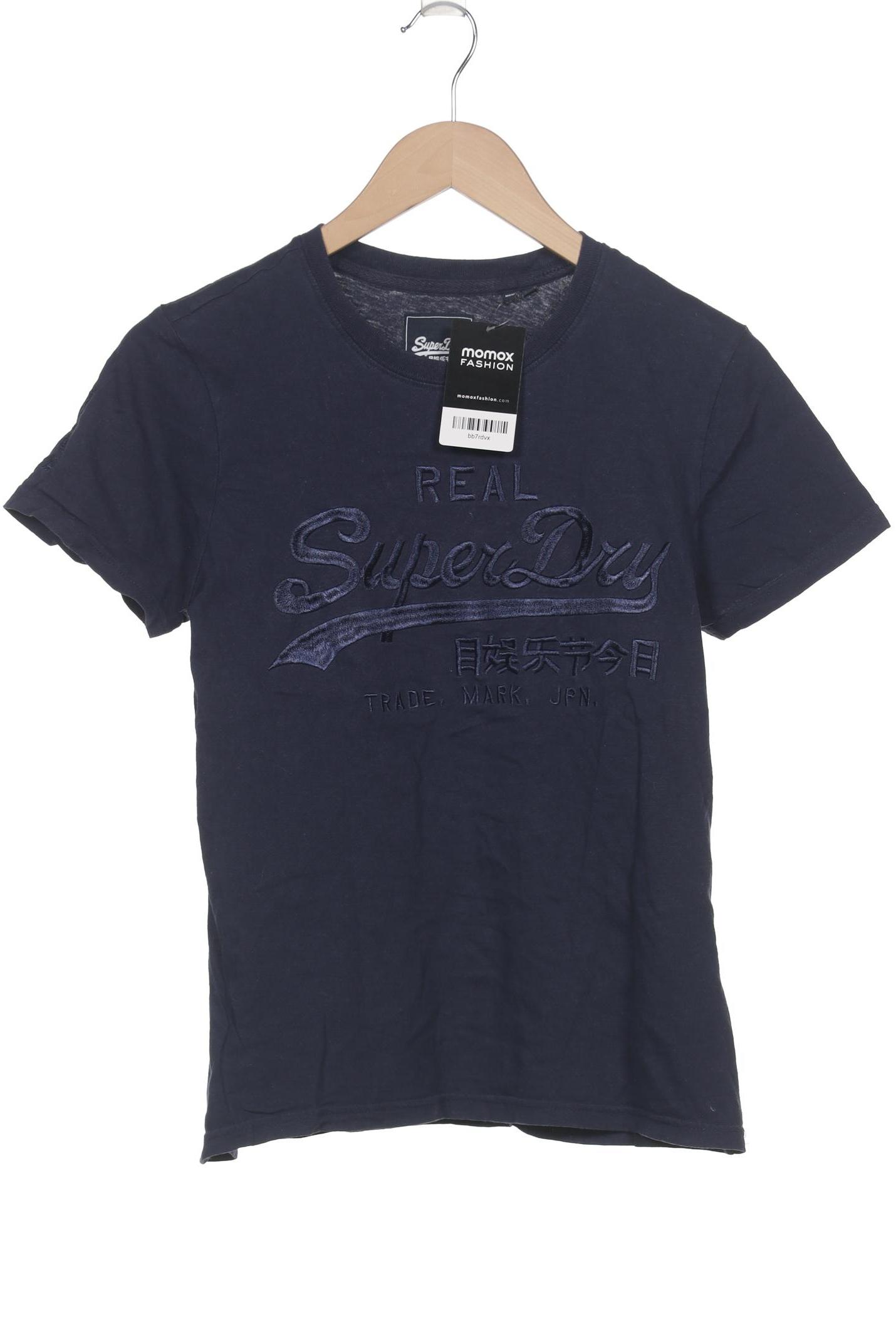 

Superdry Damen T-Shirt, marineblau, Gr. 36