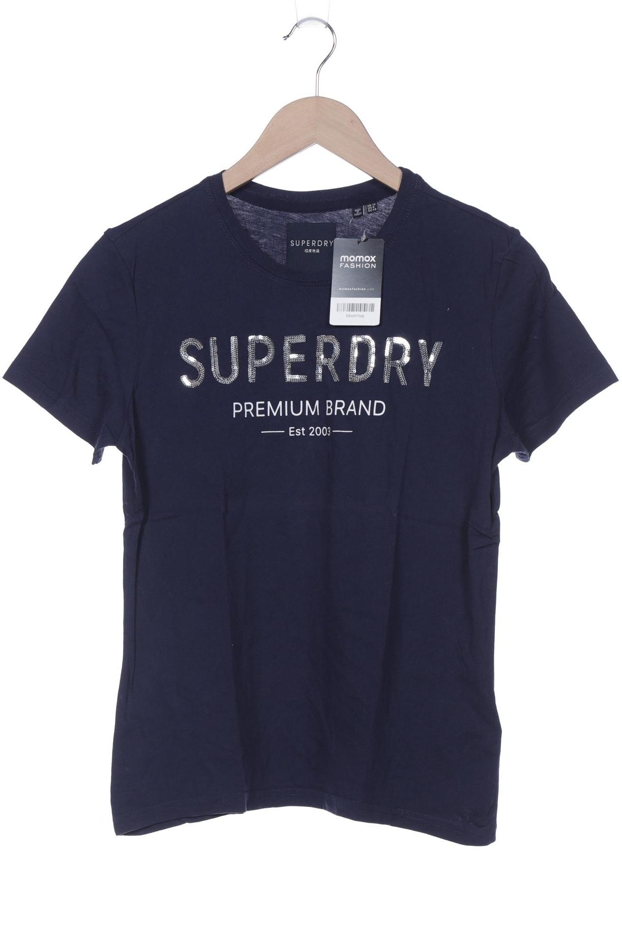 

Superdry Damen T-Shirt, marineblau, Gr. 40